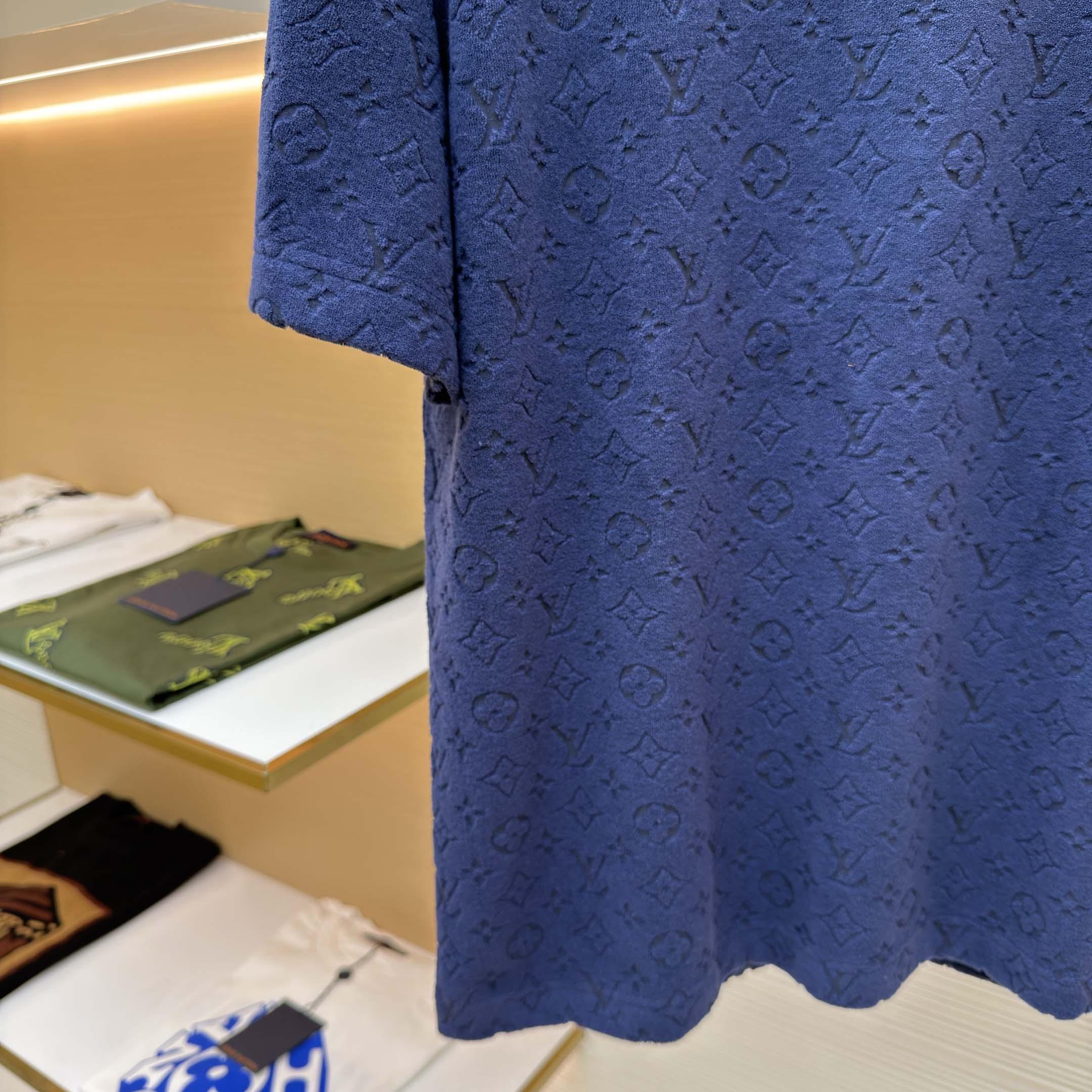 Louis Vuitton Monogram Fil Coupe T-shirt    1AIWEZ - EUR FASHION