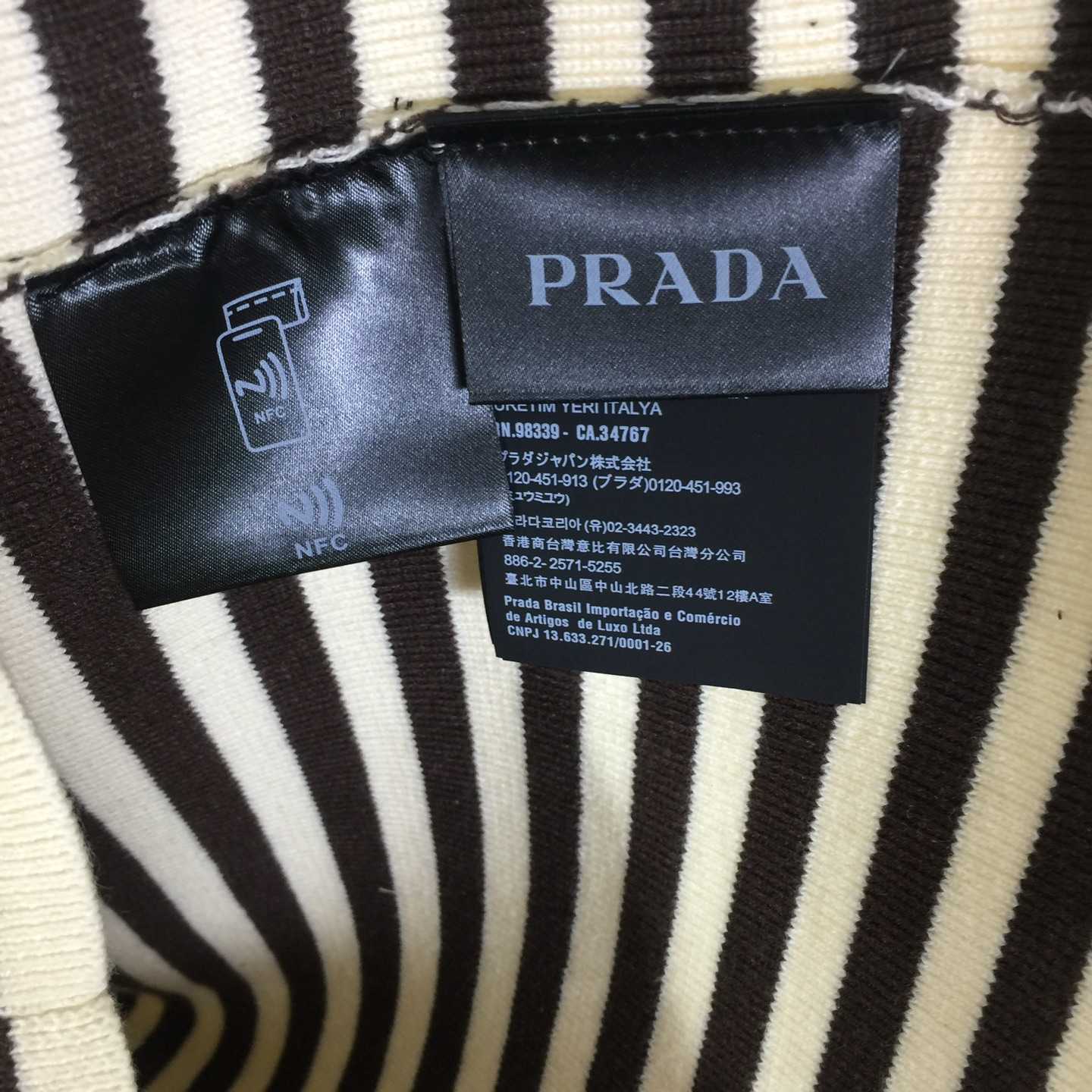 Prada Dark Brown Superfine Wool Turtleneck Sweater  - EUR FASHION