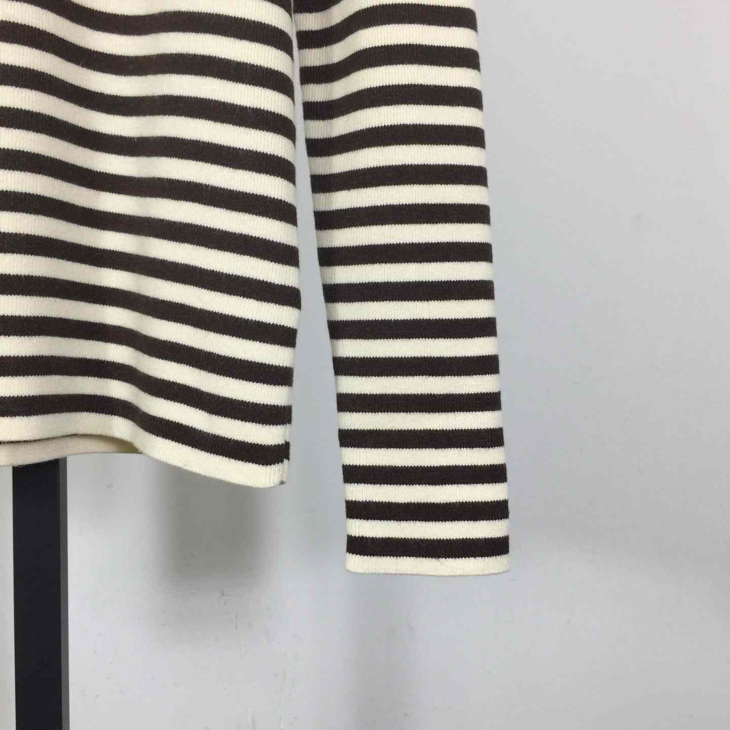 Prada Dark Brown Superfine Wool Turtleneck Sweater  - EUR FASHION