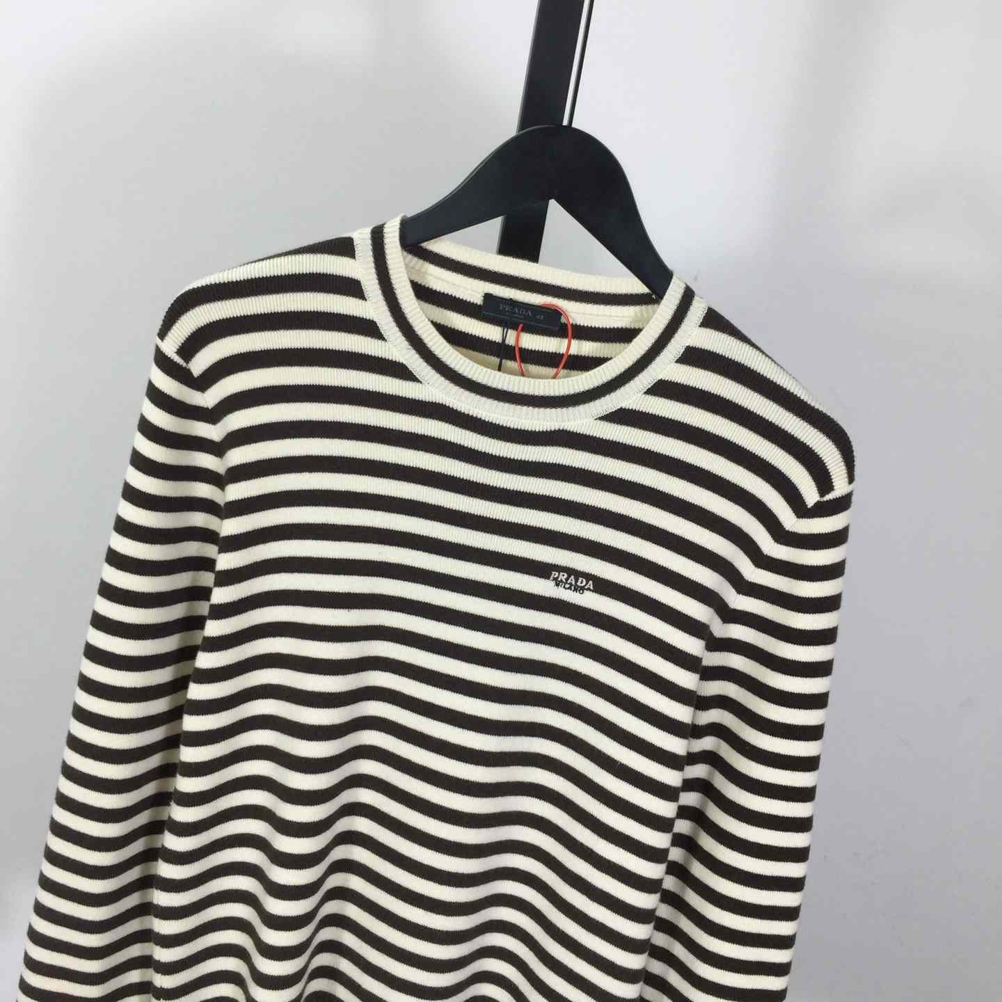 Prada Dark Brown Superfine Wool Turtleneck Sweater  - EUR FASHION