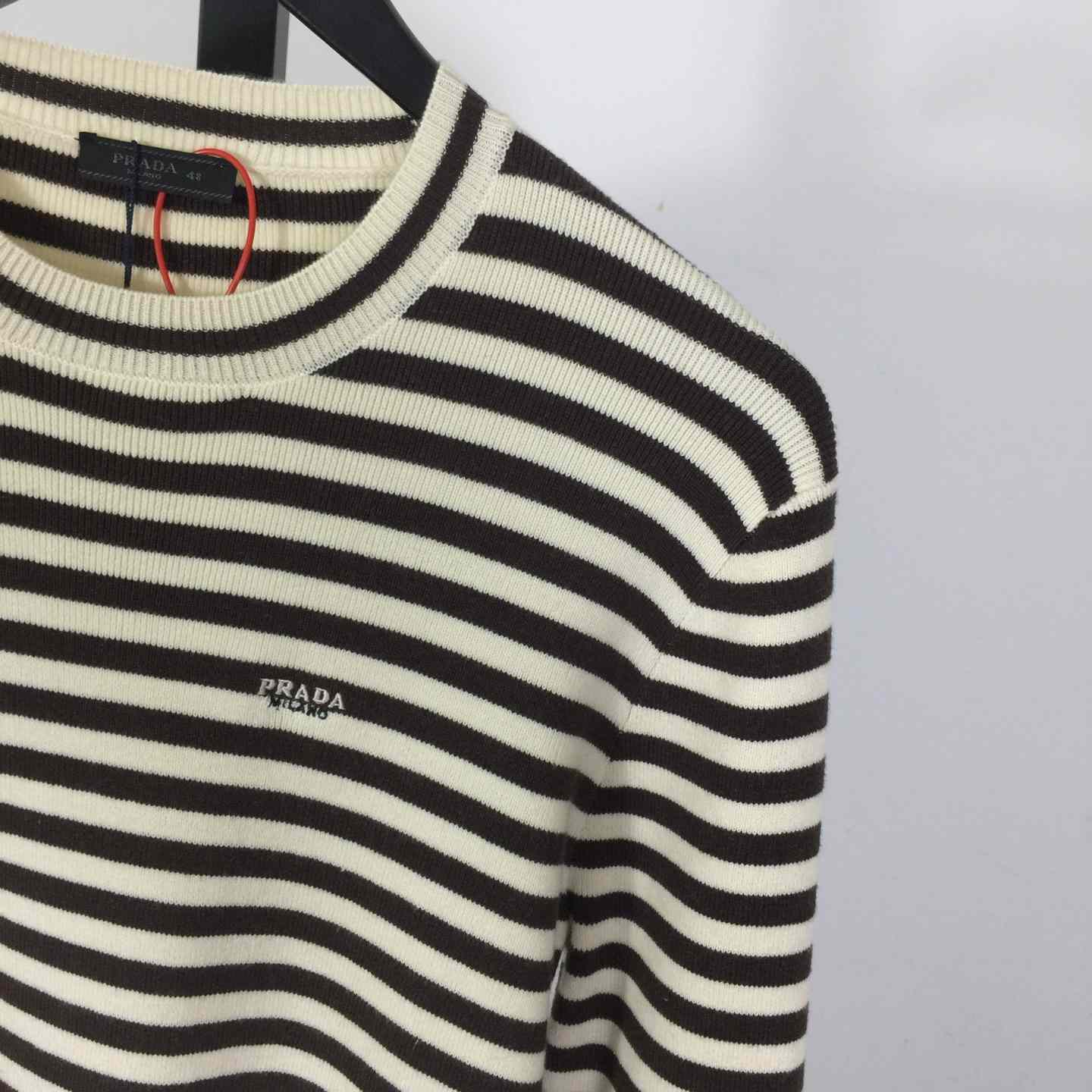 Prada Dark Brown Superfine Wool Turtleneck Sweater  - EUR FASHION