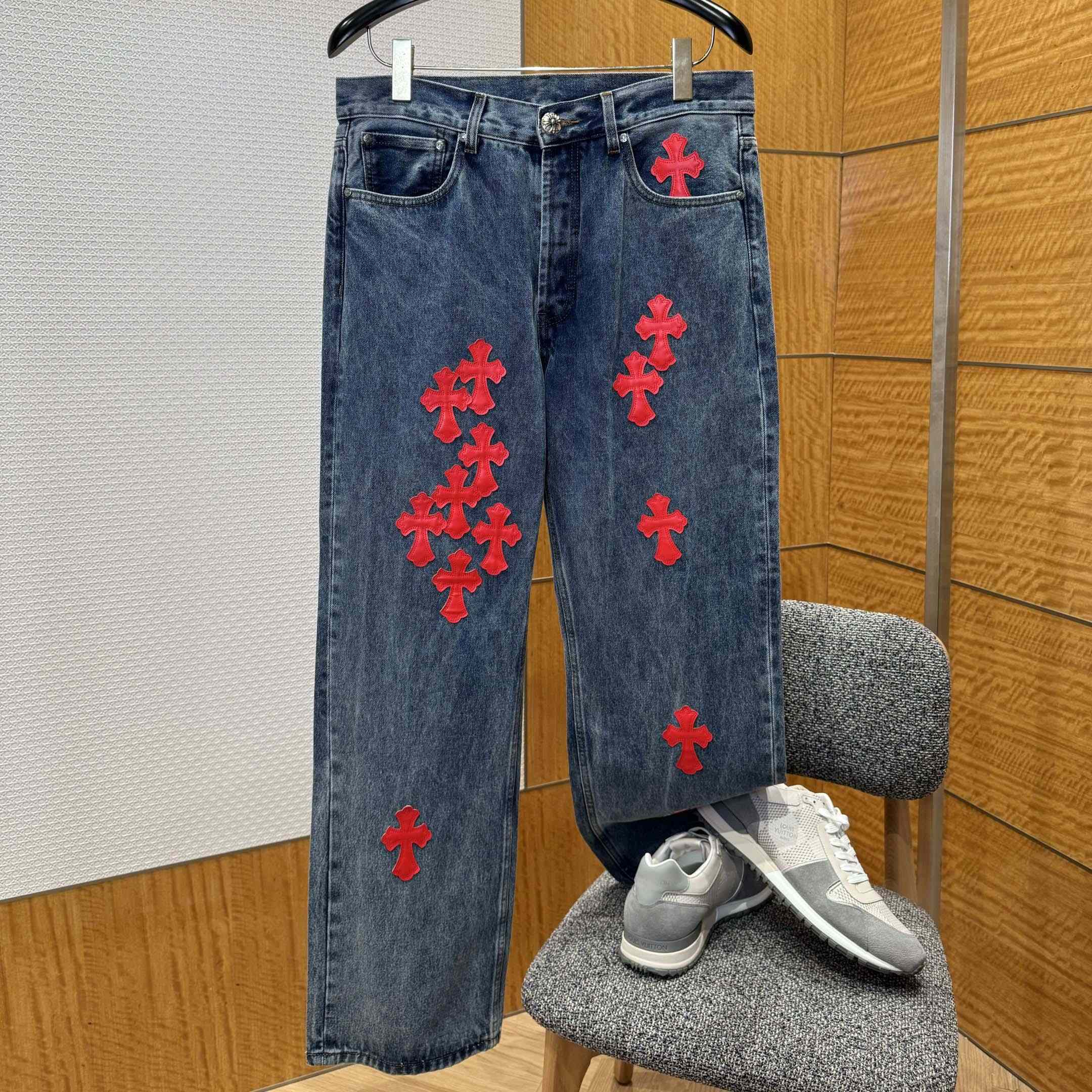 Chrome Hearts Jeans - EUR FASHION