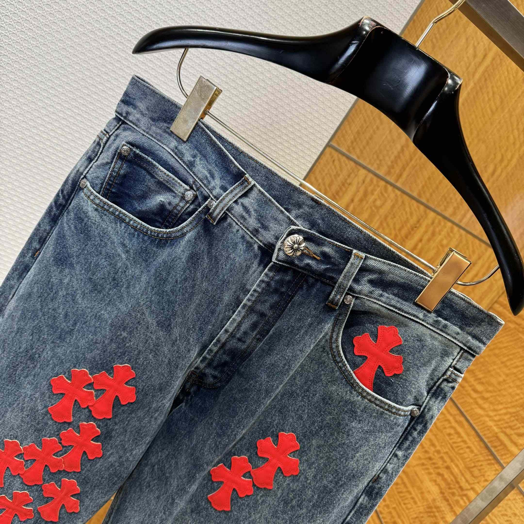 Chrome Hearts Jeans - EUR FASHION