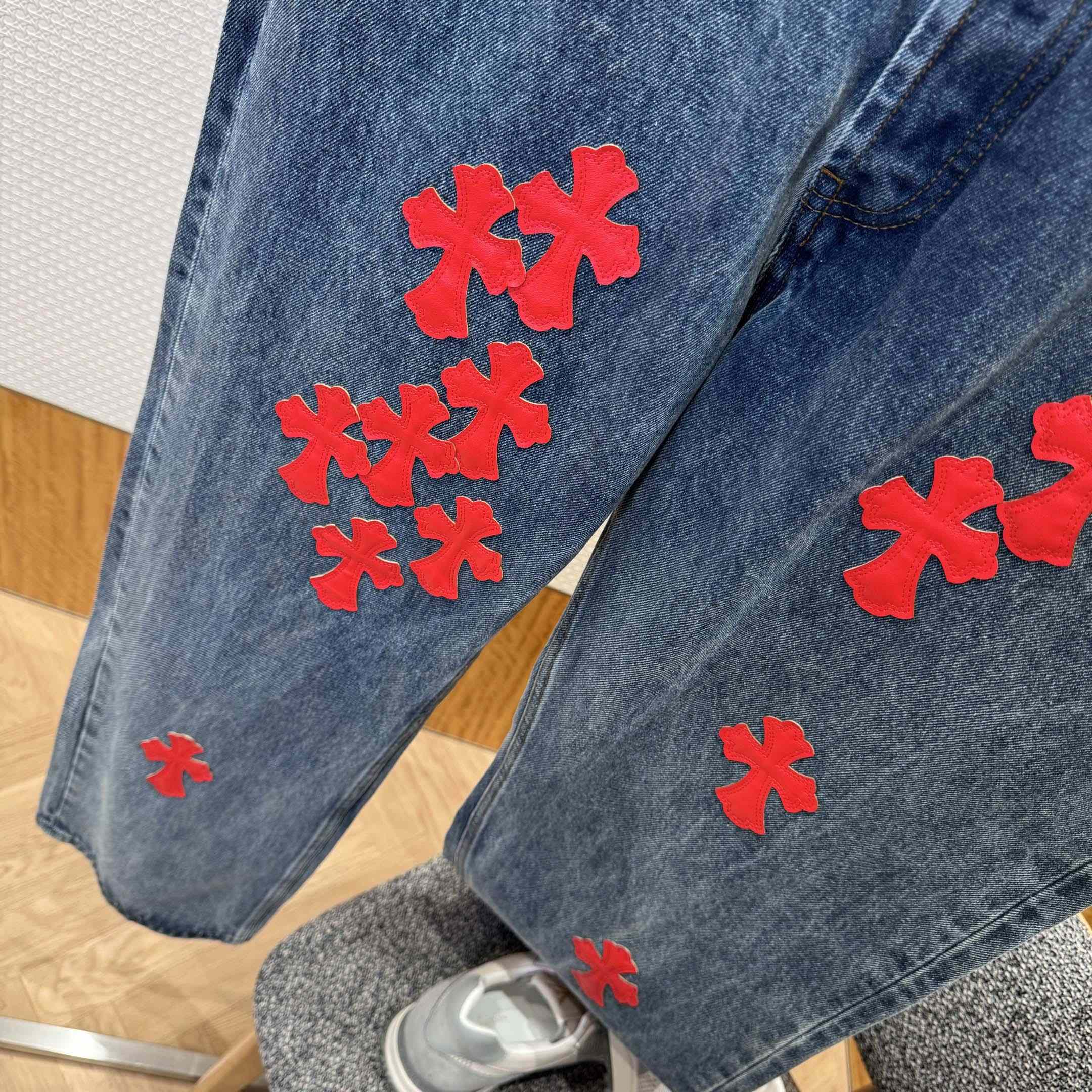 Chrome Hearts Jeans - EUR FASHION