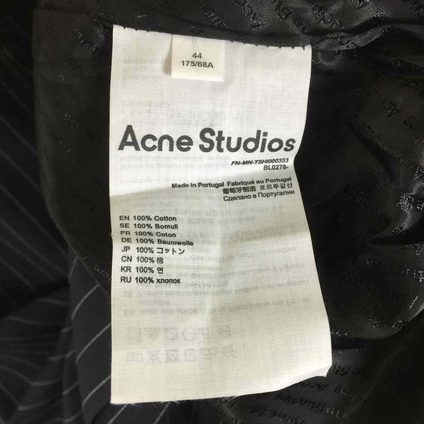 Acne Studios Zipper Jacket - EUR FASHION