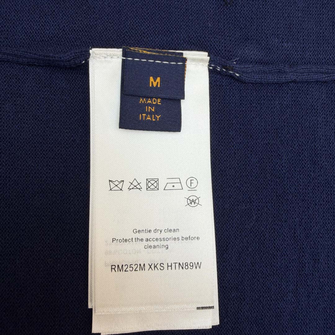 Louis Vuitton Monogram Short-Sleeved Knitted Crewneck    1AJBWC - EUR FASHION