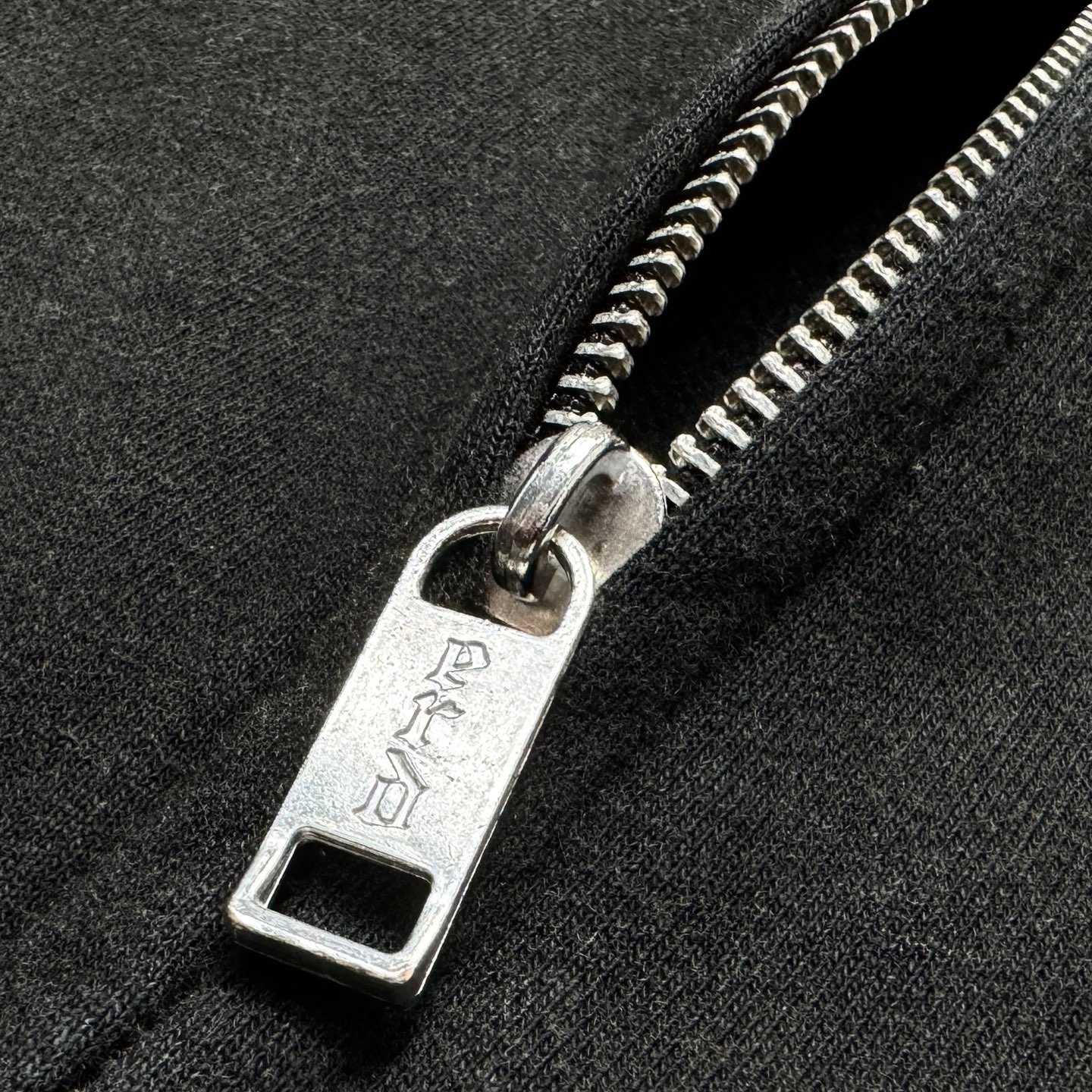 Enfants Riches Déprimés Cotton Jersey Zip-Up Hoodie - EUR FASHION