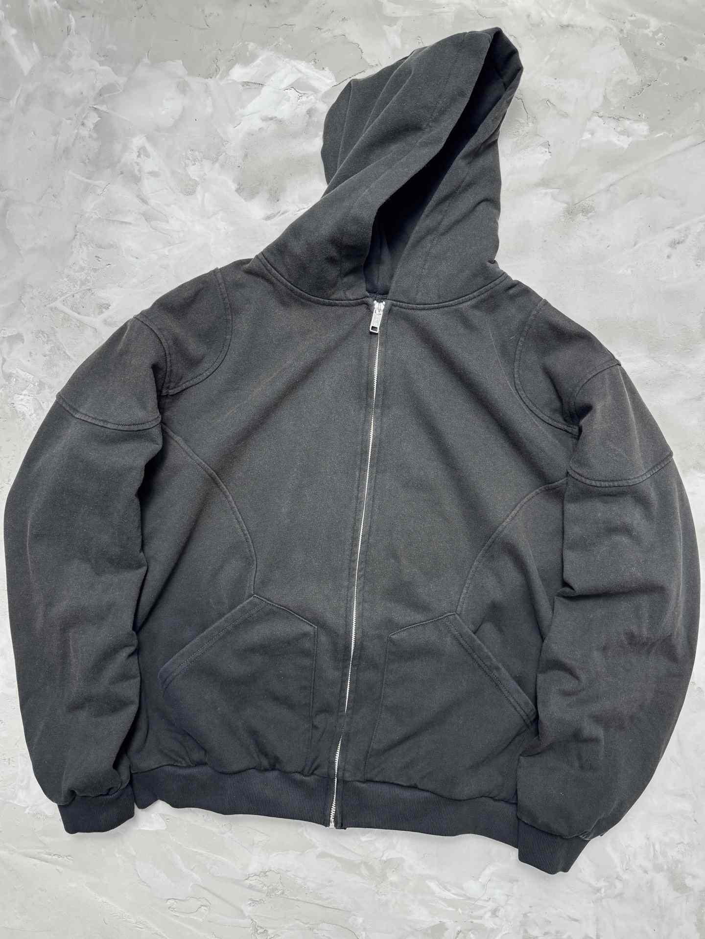 Enfants Riches Déprimés Cotton Jersey Zip-Up Hoodie - EUR FASHION