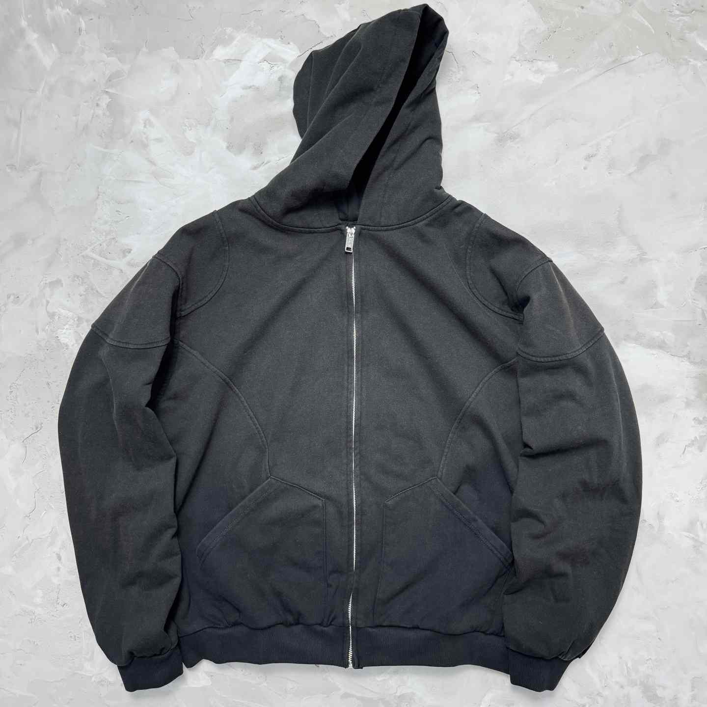 Enfants Riches Déprimés Cotton Jersey Zip-Up Hoodie - EUR FASHION