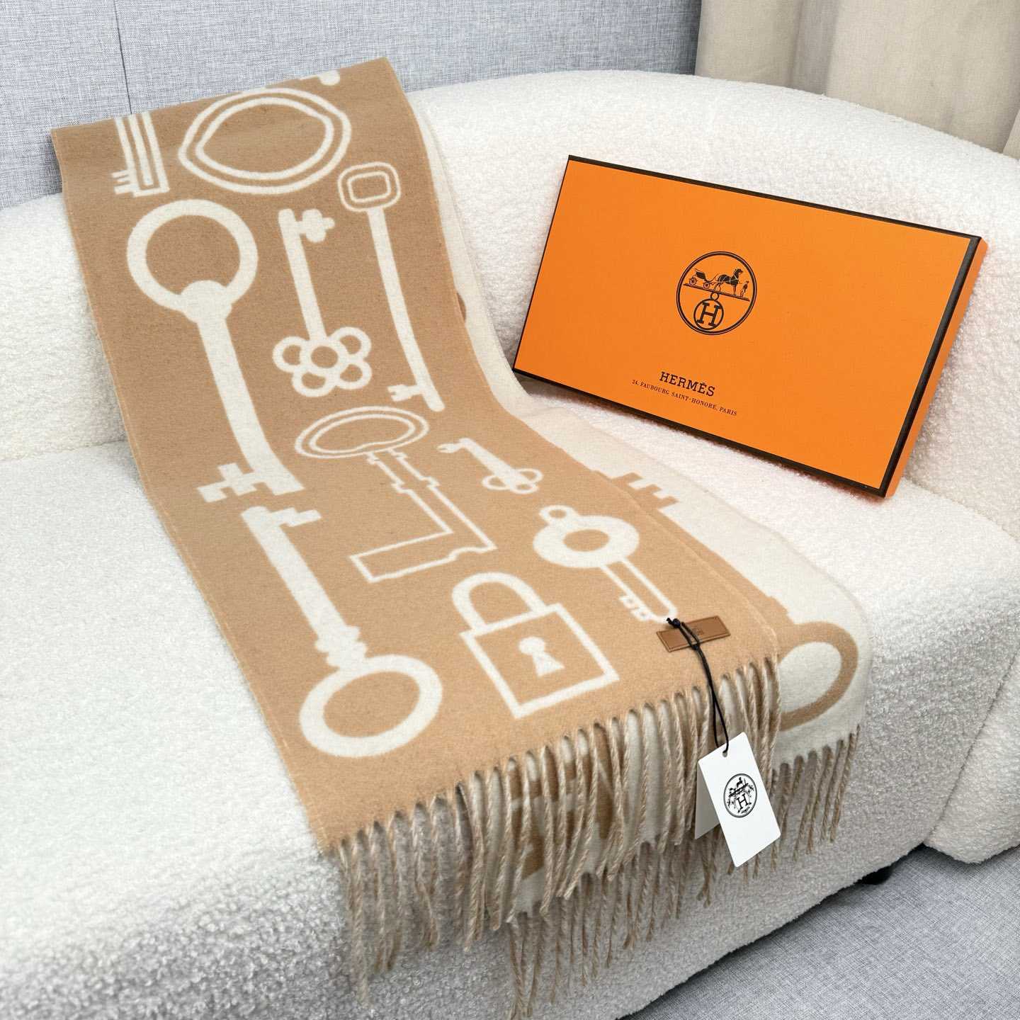 Hermes Casaque Porte-Clefs Scarf - EUR FASHION