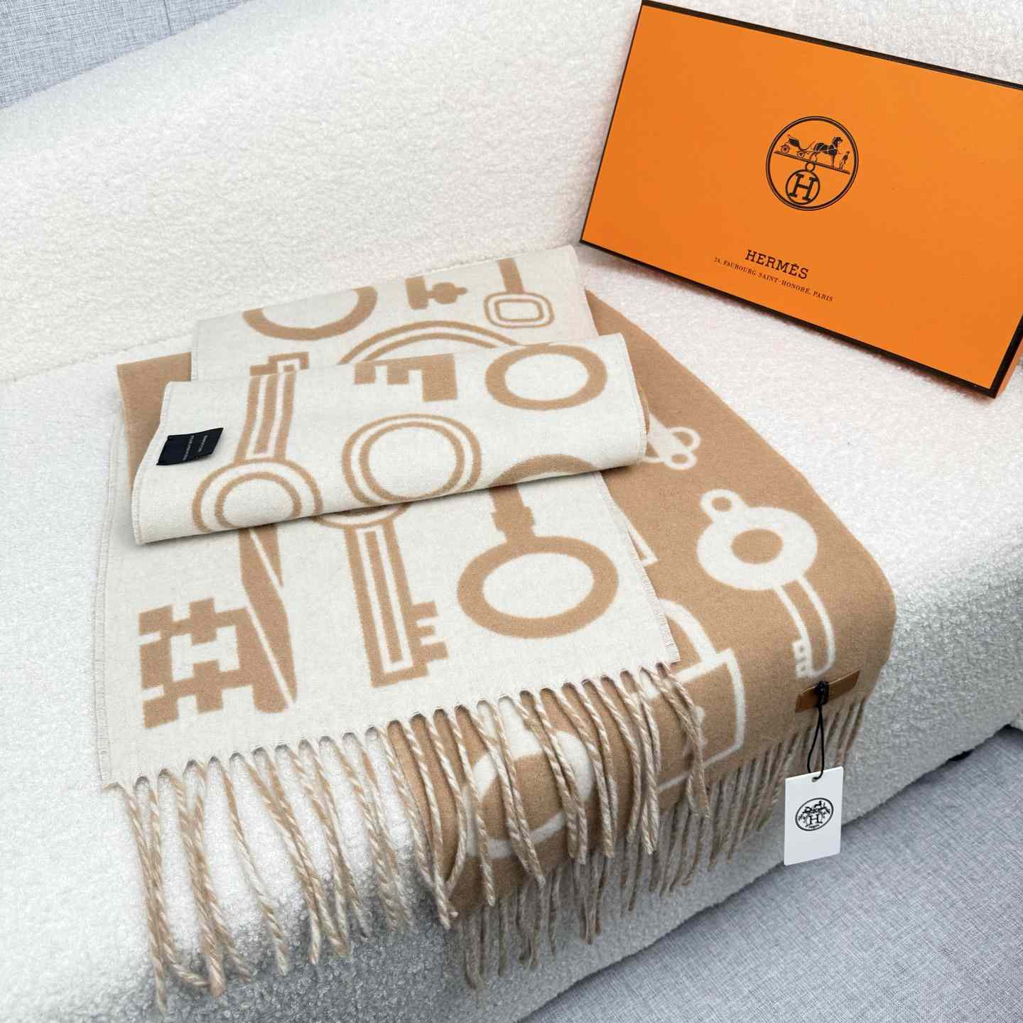 Hermes Casaque Porte-Clefs Scarf - EUR FASHION