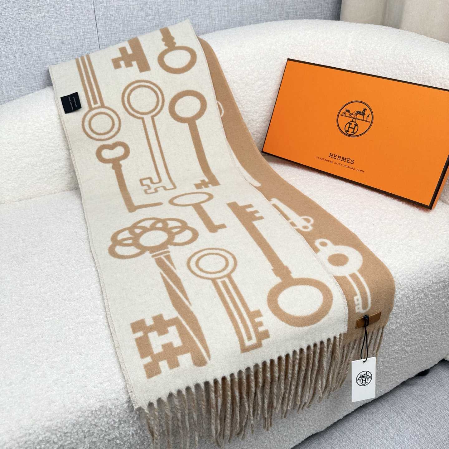 Hermes Casaque Porte-Clefs Scarf - EUR FASHION