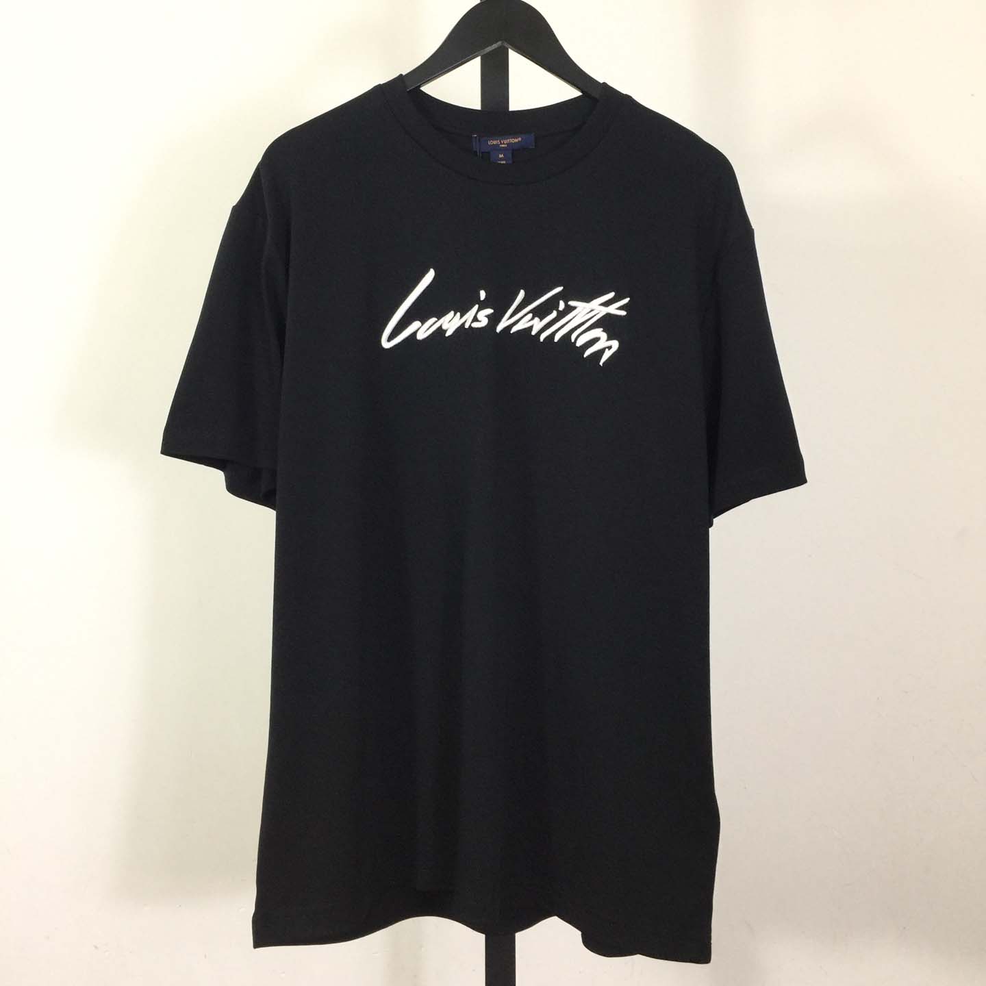 Louis Vuitton Cursive Signature T-Shirt - EUR FASHION