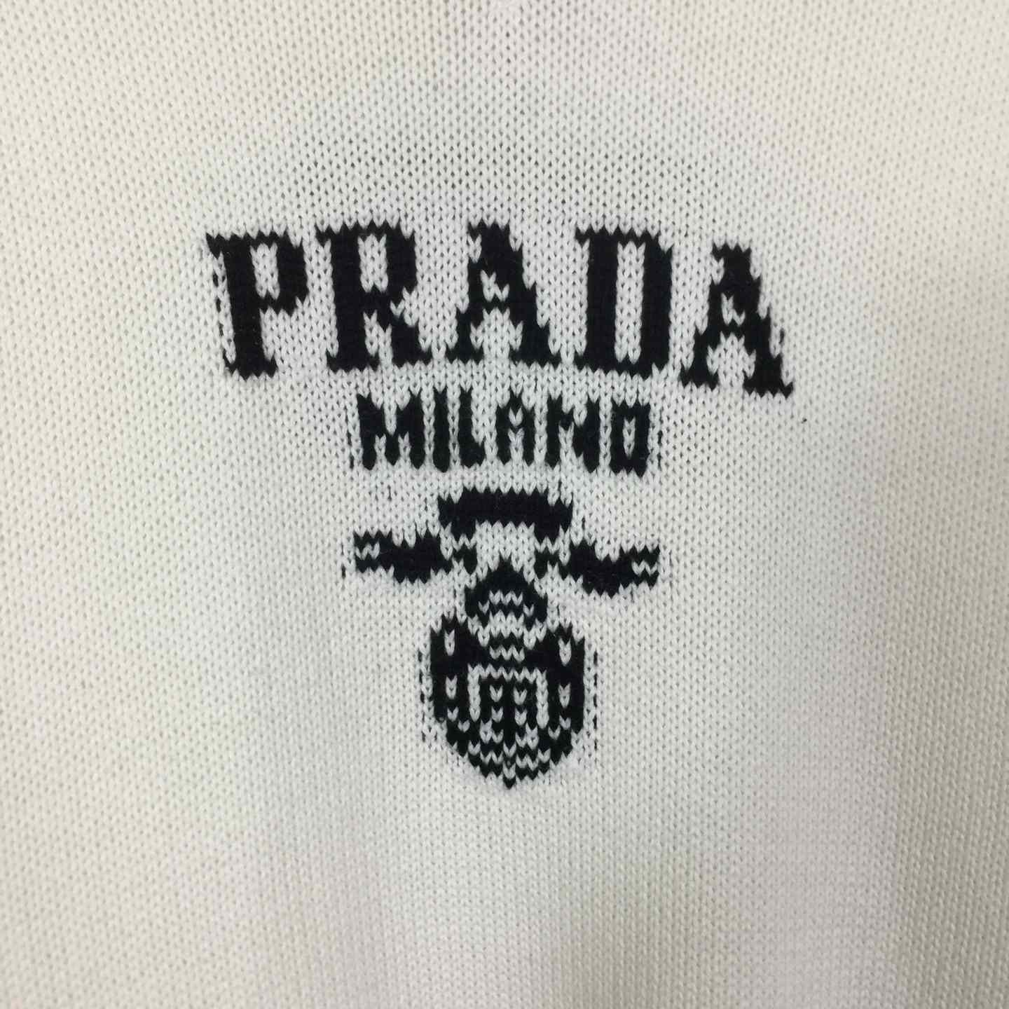 Prada Wool and cashmere crew-neck sweater - EUR FASHION