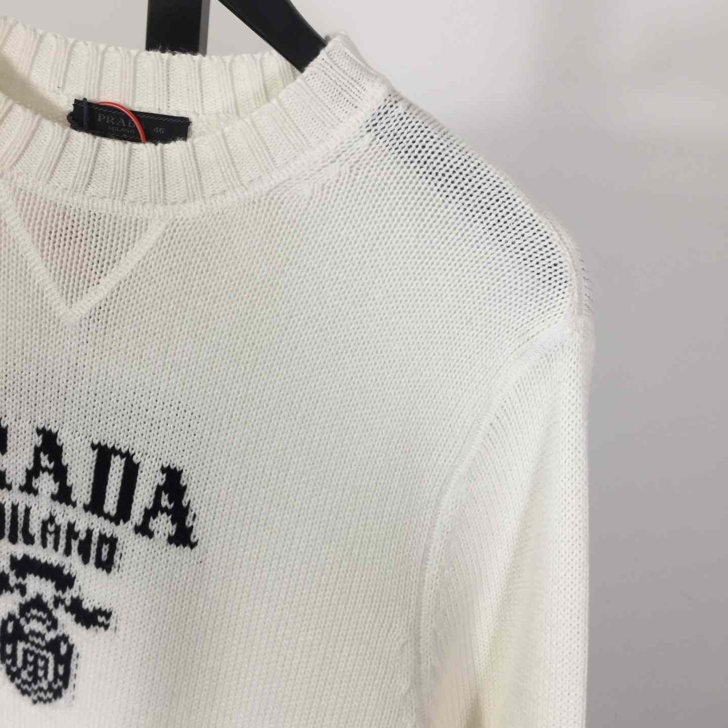 Prada Wool and cashmere crew-neck sweater - EUR FASHION