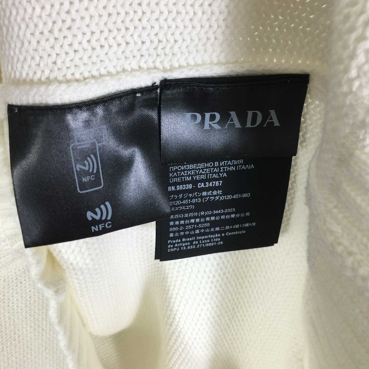 Prada Wool and cashmere crew-neck sweater - EUR FASHION