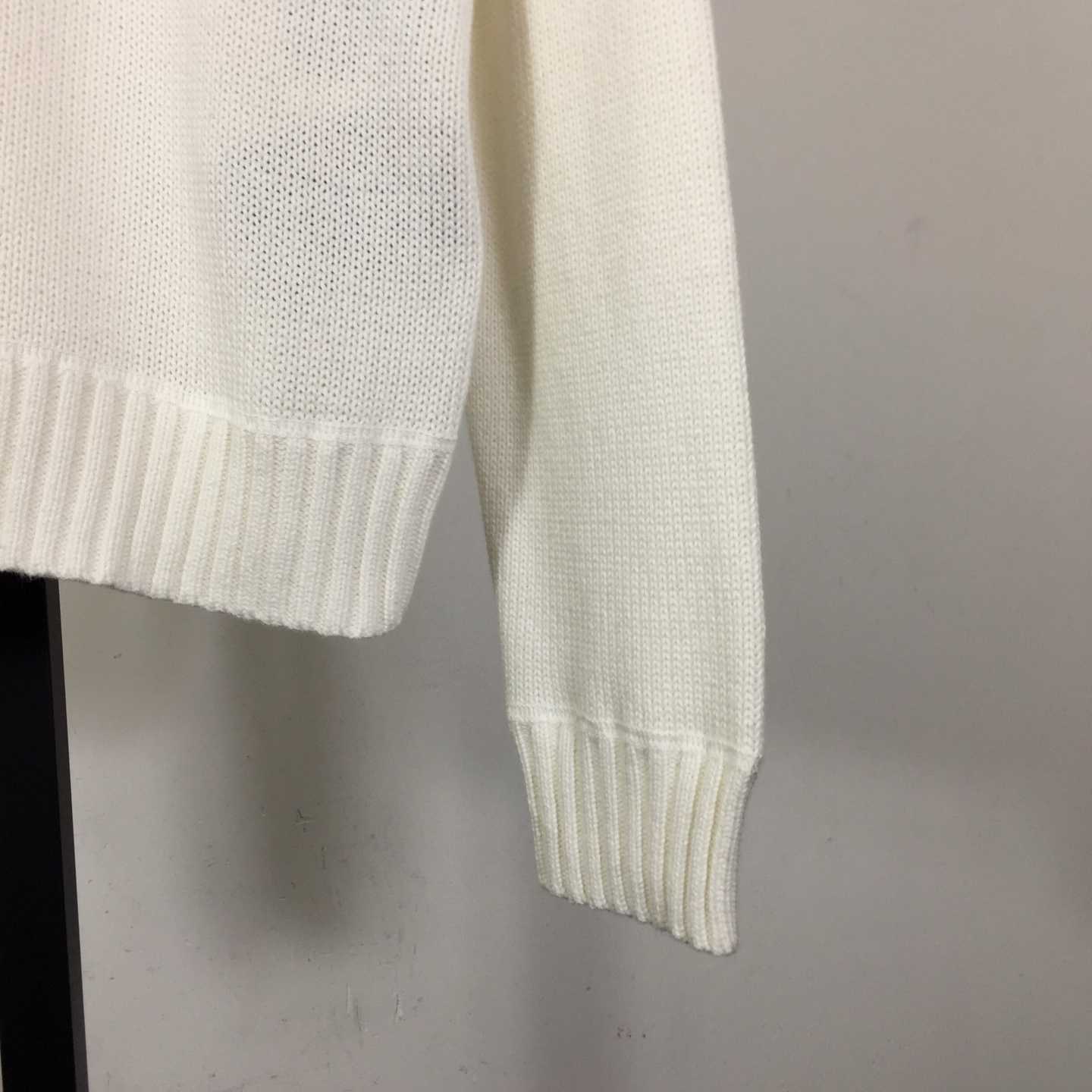 Prada Wool and cashmere crew-neck sweater - EUR FASHION