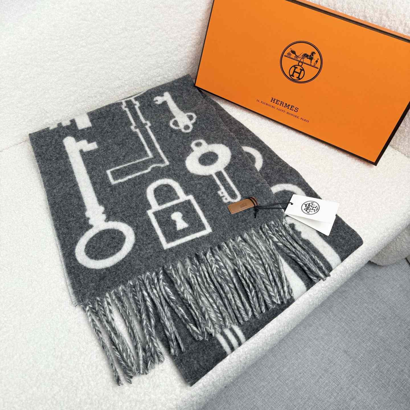 Hermes Casaque Porte-Clefs Scarf - EUR FASHION