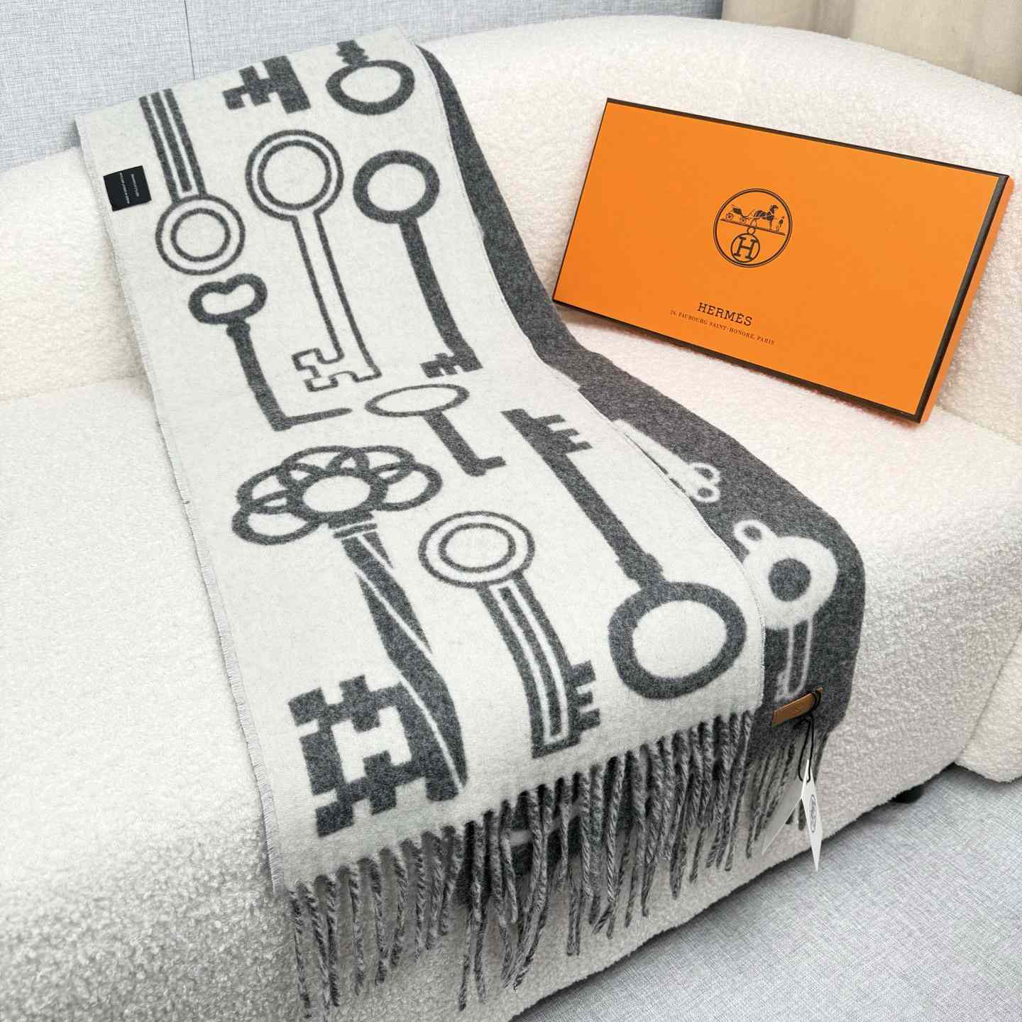 Hermes Casaque Porte-Clefs Scarf - EUR FASHION