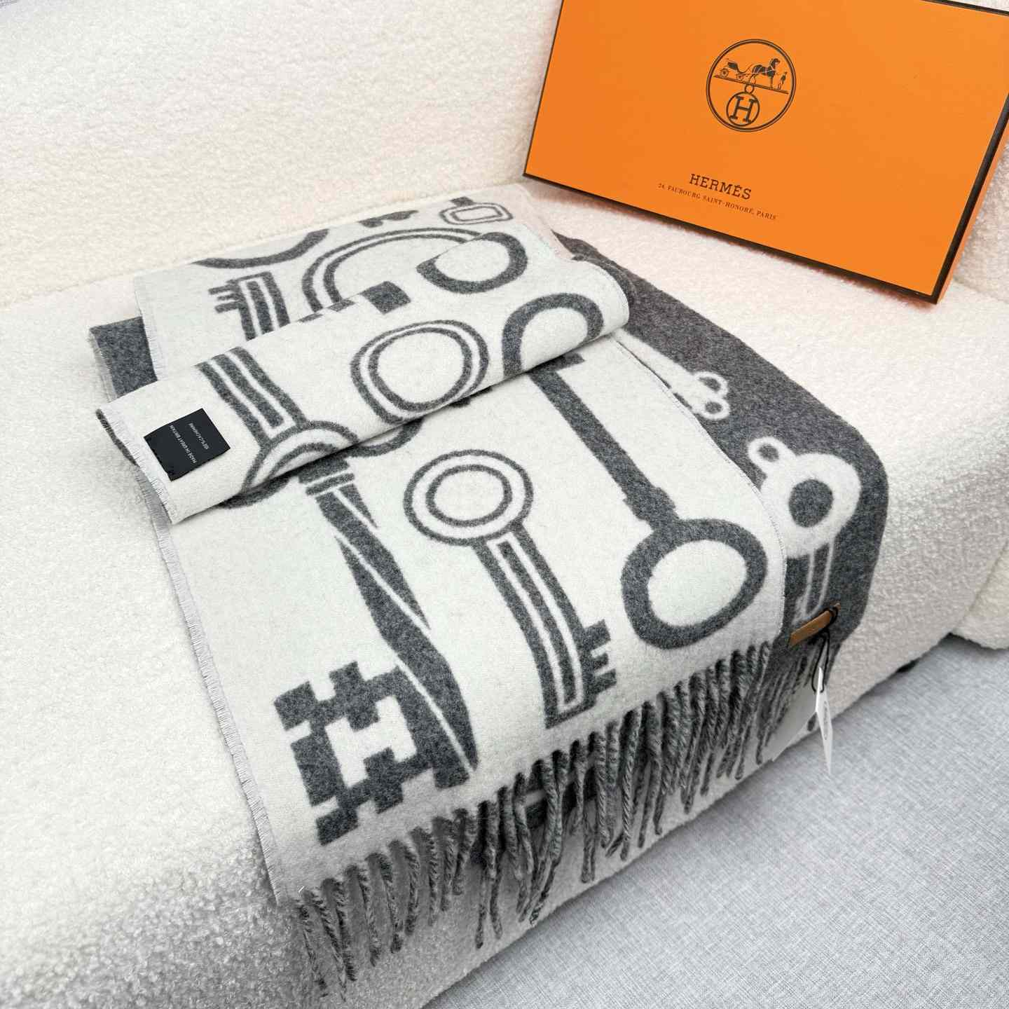 Hermes Casaque Porte-Clefs Scarf - EUR FASHION
