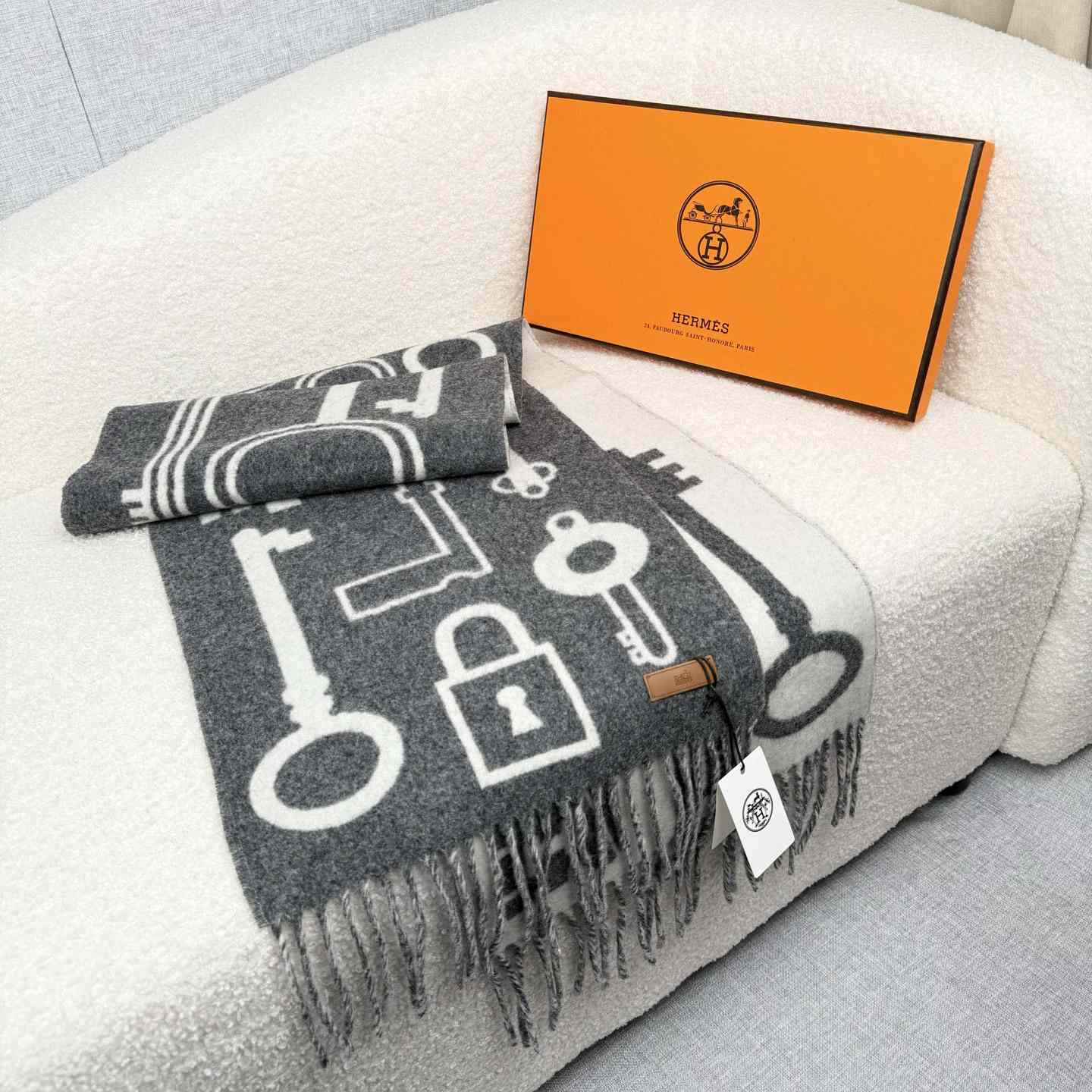 Hermes Casaque Porte-Clefs Scarf - EUR FASHION