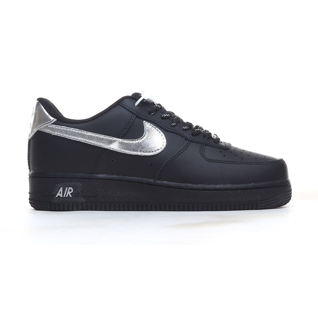 Nike Air Force 1 '07 Low “Black Silver Swoosh” FV5951-001 - EUR FASHION