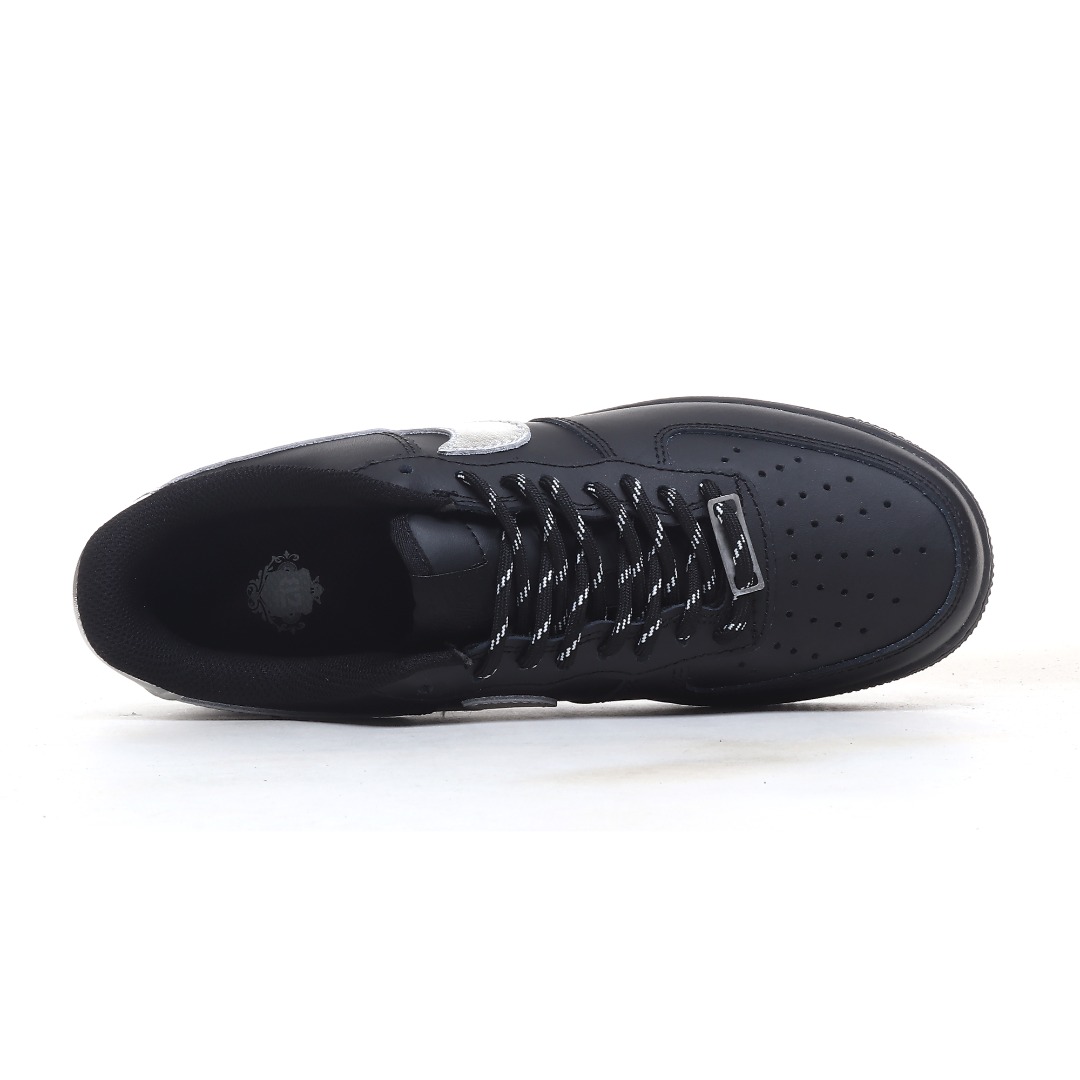 Nike Air Force 1 '07 Low “Black Silver Swoosh” FV5951-001 - EUR FASHION