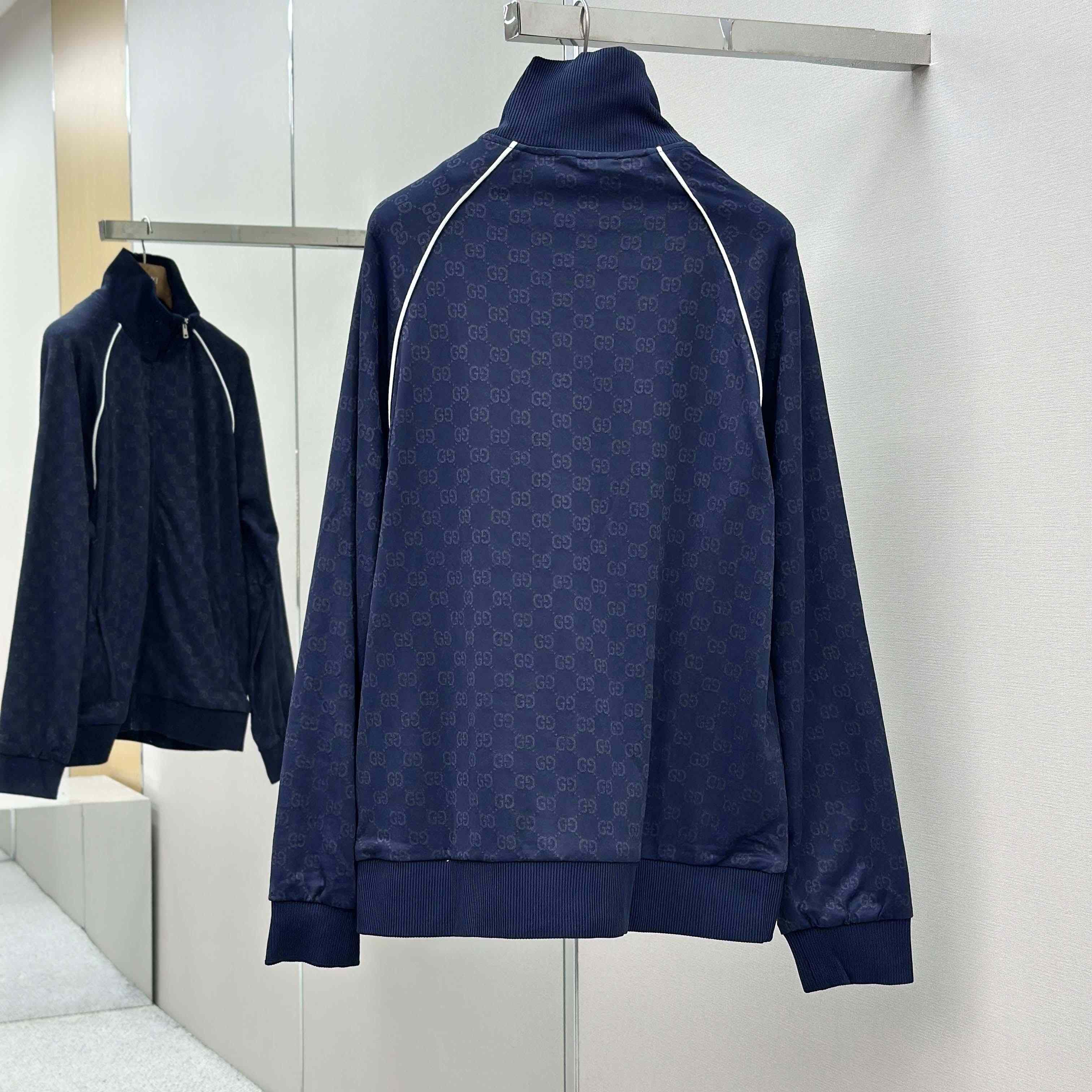 Gucci GG Jersey Jacquard Zip Jacket - EUR FASHION
