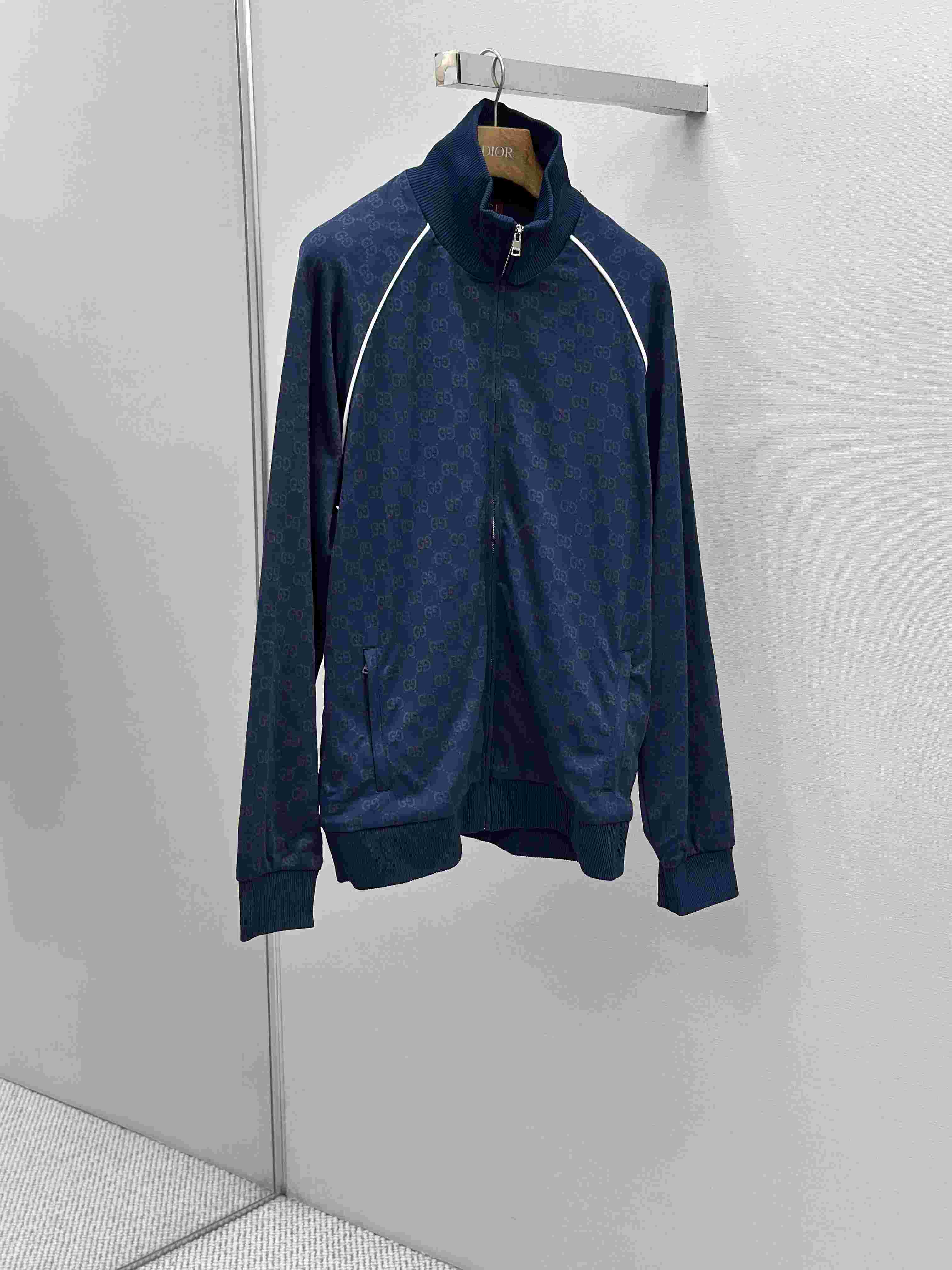 Gucci GG Jersey Jacquard Zip Jacket - EUR FASHION
