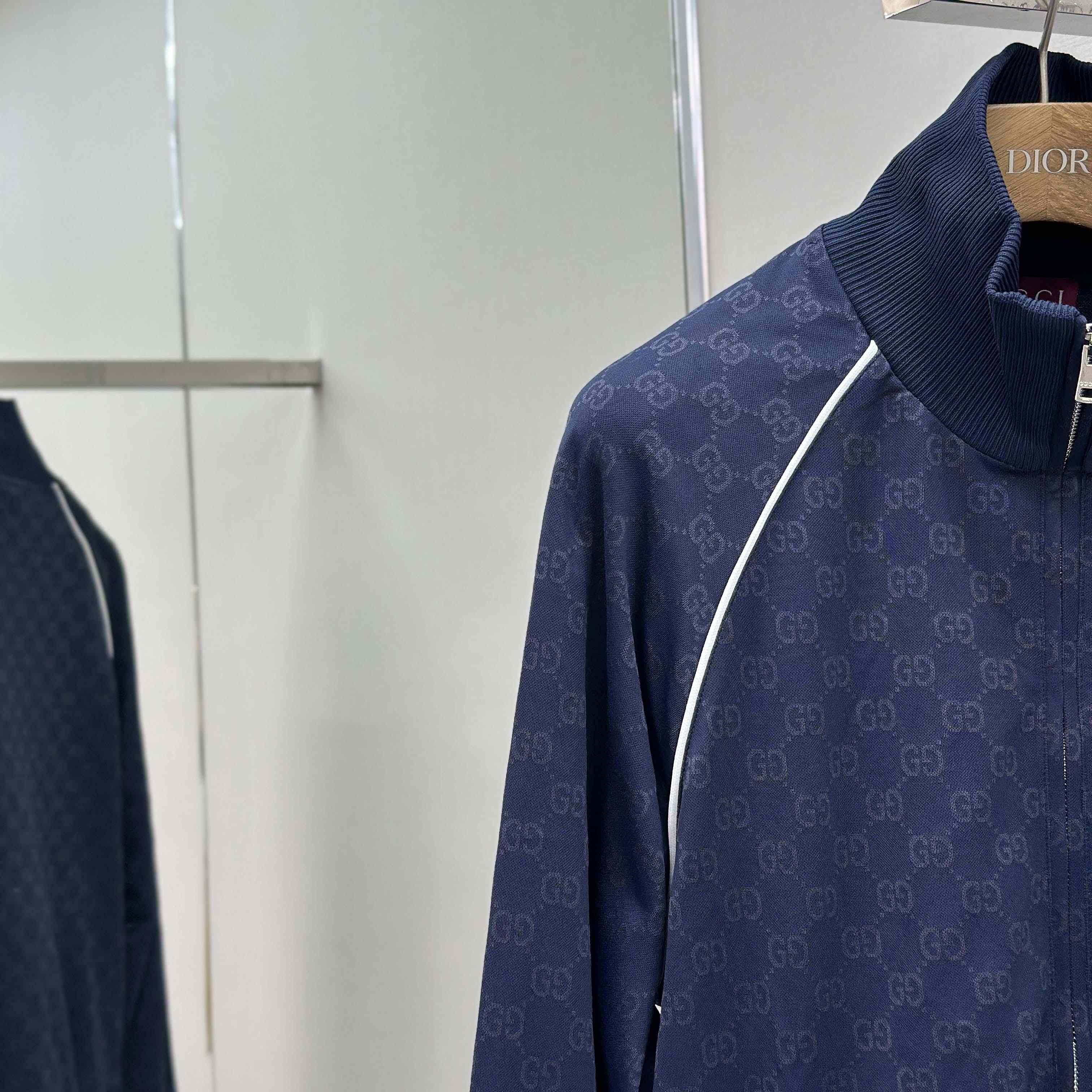 Gucci GG Jersey Jacquard Zip Jacket - EUR FASHION