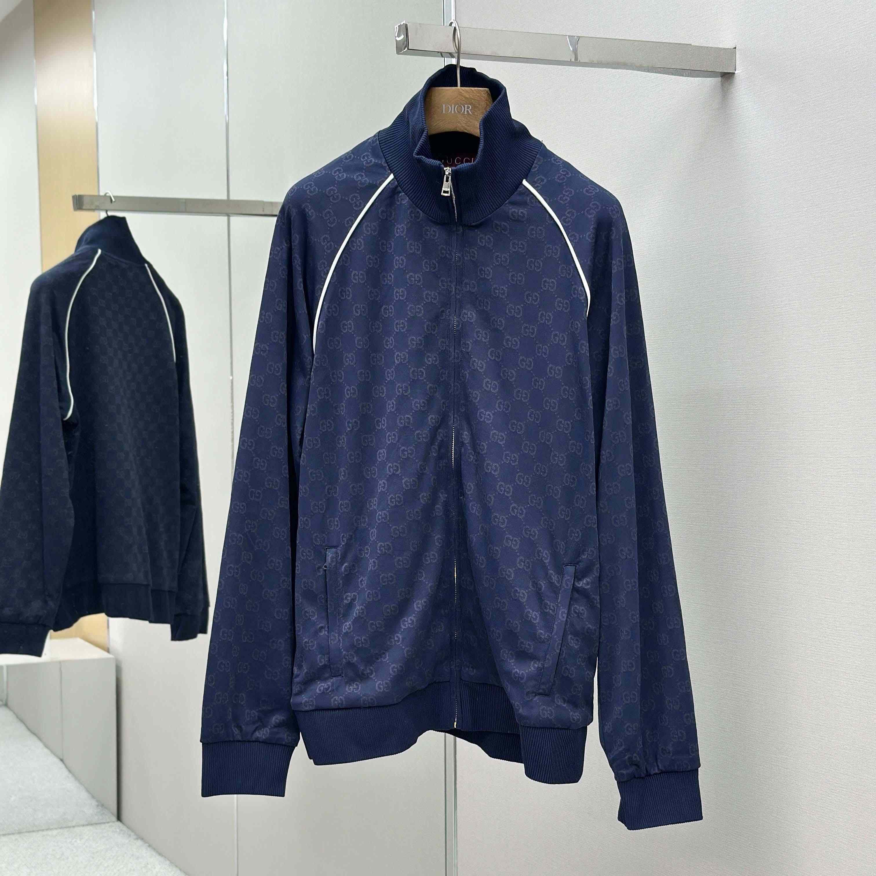 Gucci GG Jersey Jacquard Zip Jacket - EUR FASHION