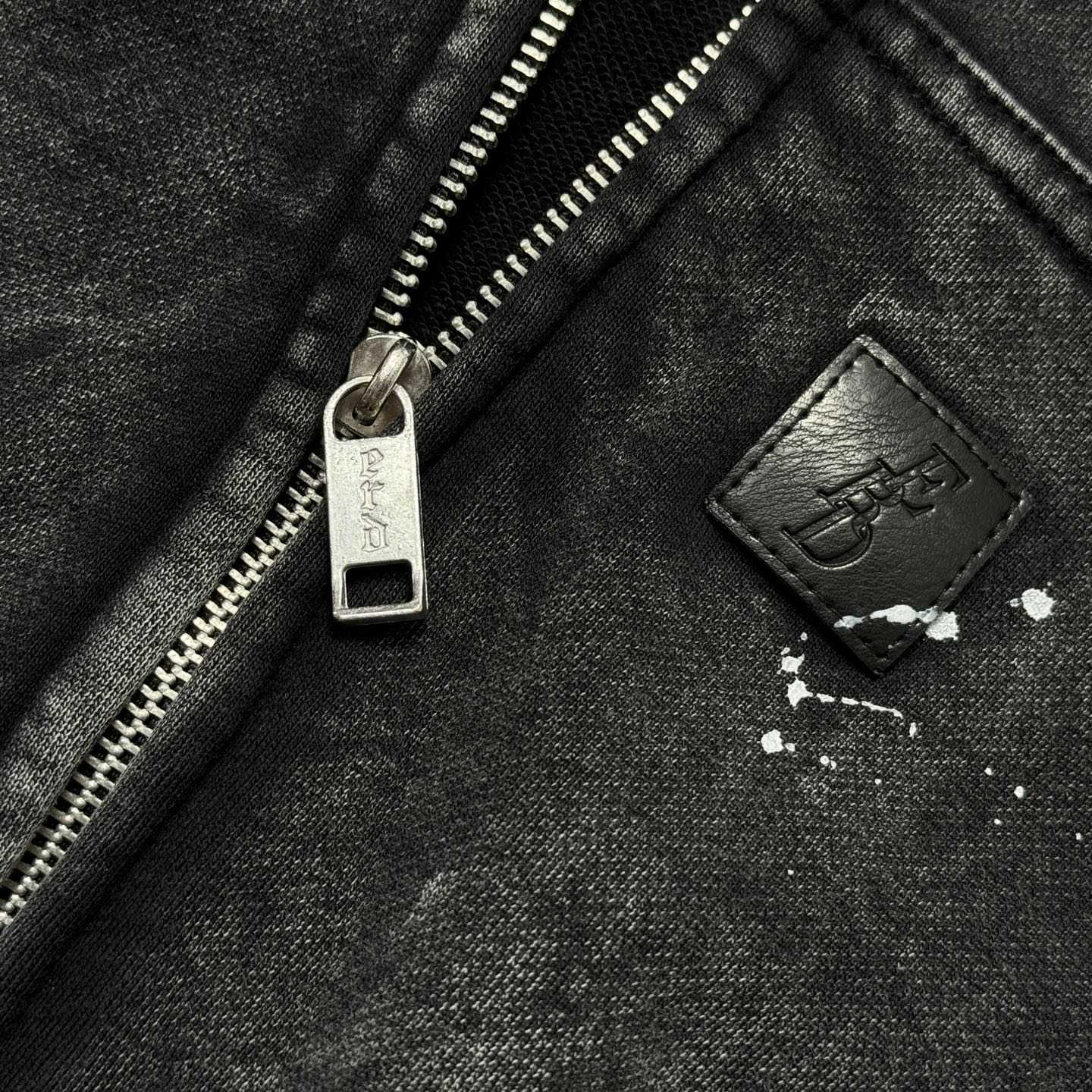 Enfants Riches Déprimés Cotton JerseyZip-Up Hoodie - EUR FASHION