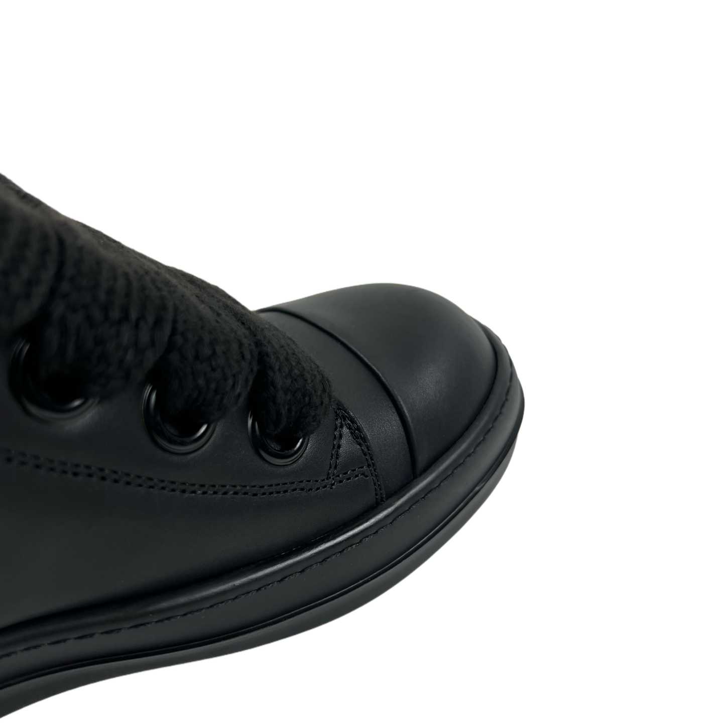 Rick Owens lace-up Leather Sneakers  - EUR FASHION