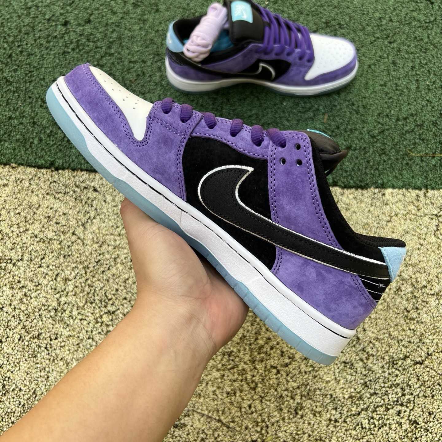 Nike SB Dunk Low Pro “Court Purple/Black/White” – S2 Pure Original Version HJ0513-500 - EUR FASHION