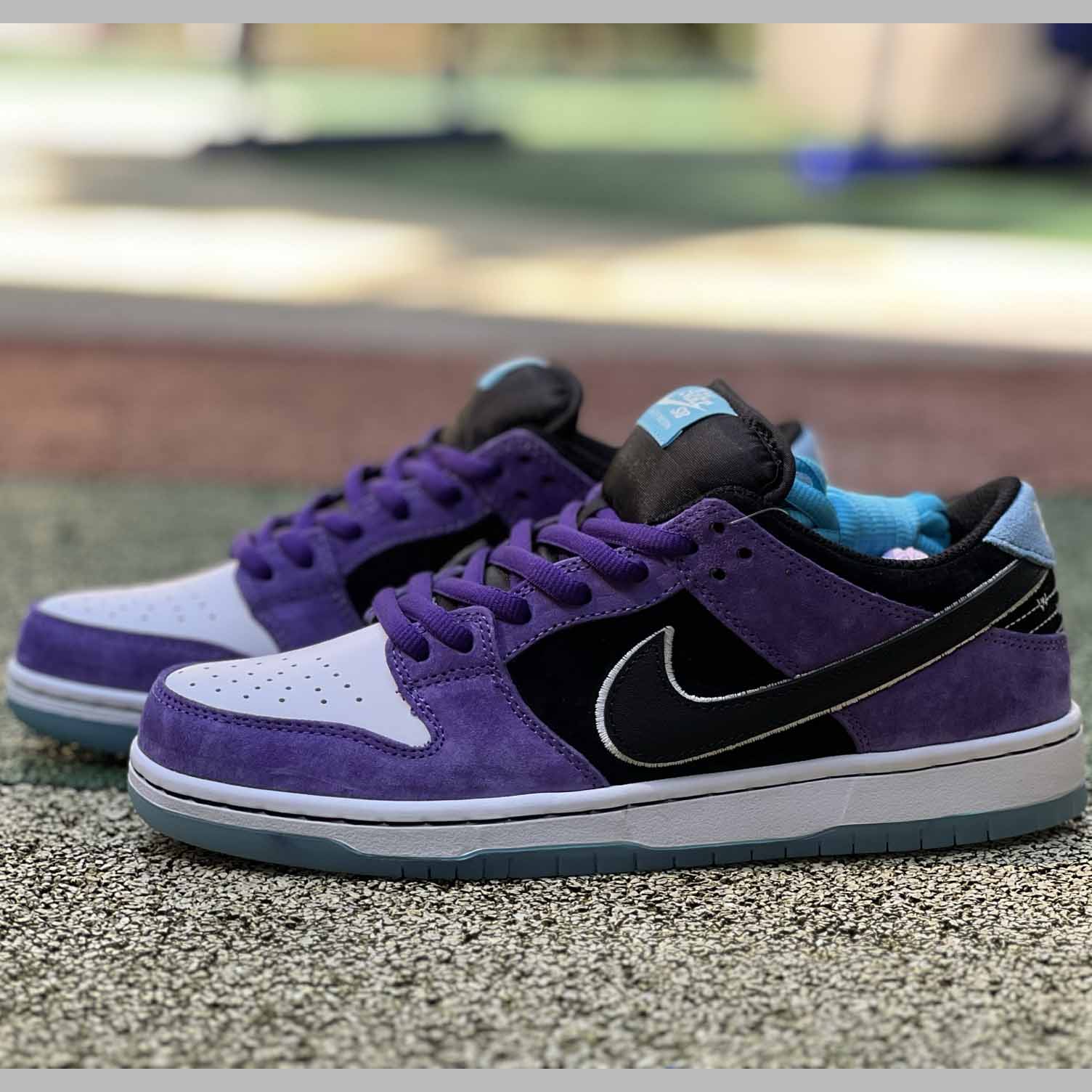 Nike SB Dunk Low Pro “Court Purple/Black/White” – S2 Pure Original Version HJ0513-500 - EUR FASHION
