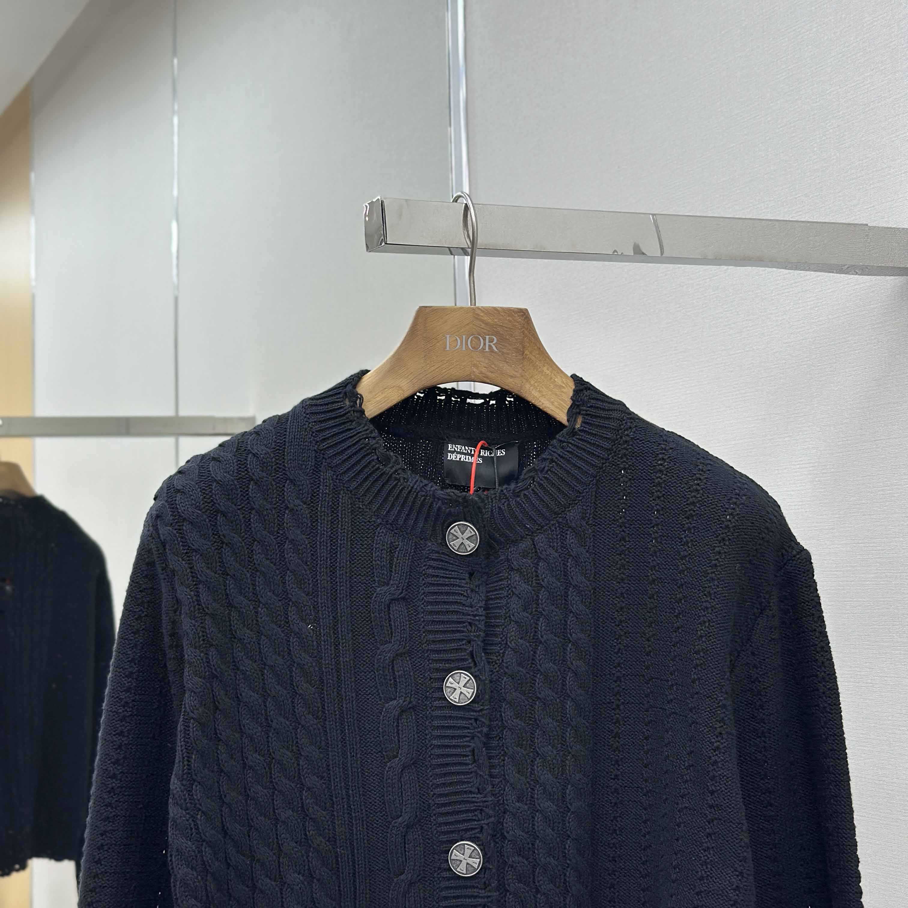 Enfants Riches Déprimés Cropped Cardigan - EUR FASHION