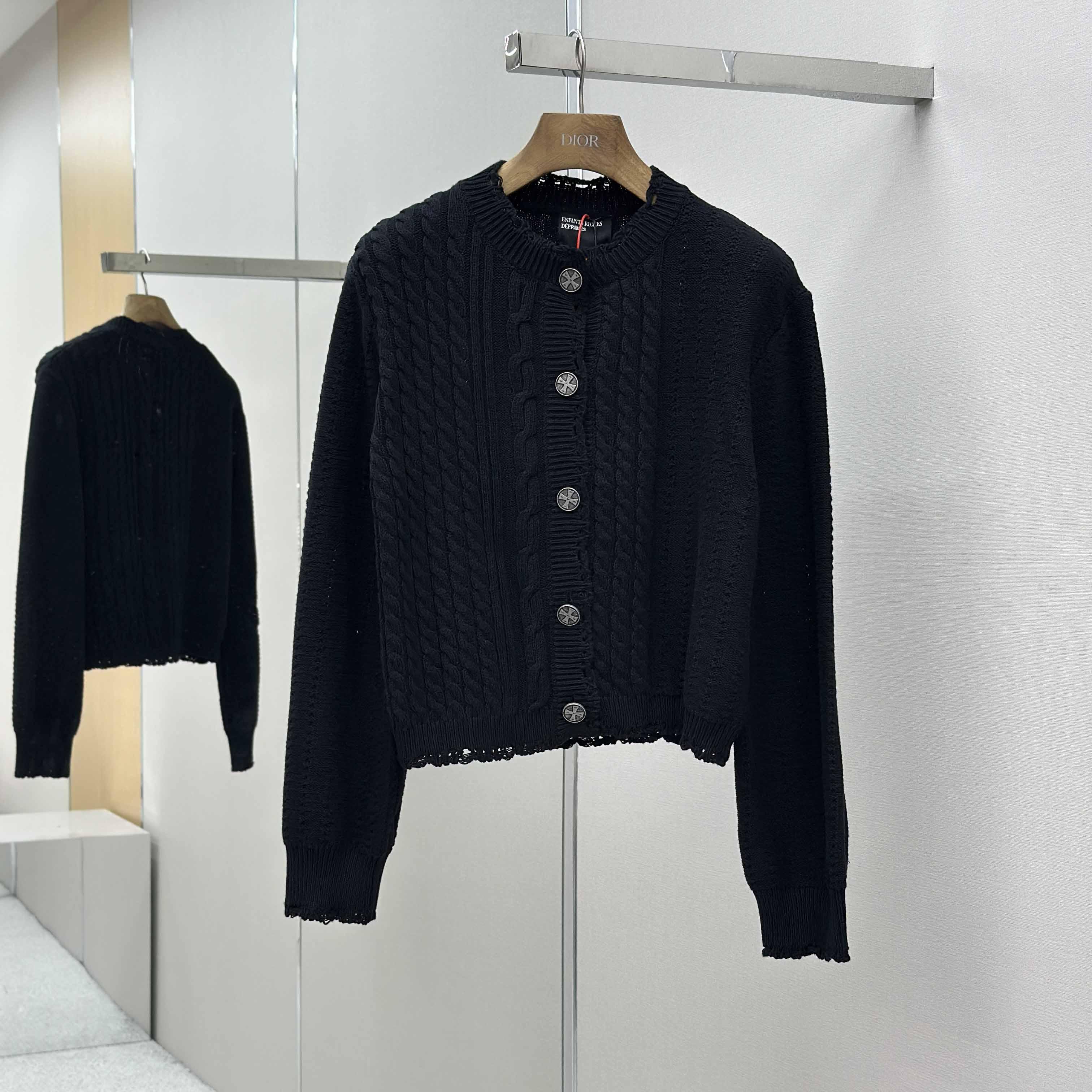 Enfants Riches Déprimés Cropped Cardigan - EUR FASHION