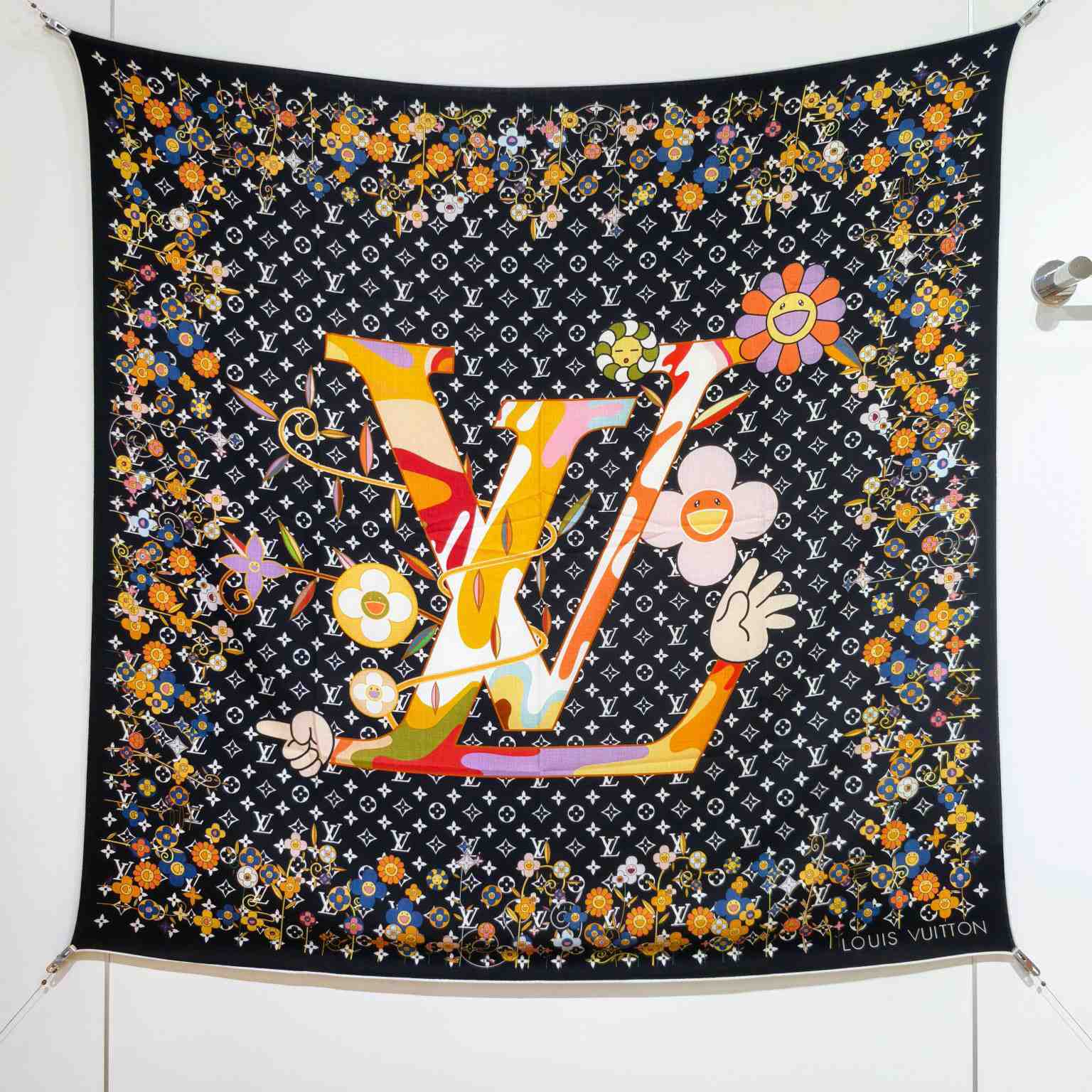 Louis Vuitton LV x TM Monogram Superflat Shawl    - EUR FASHION