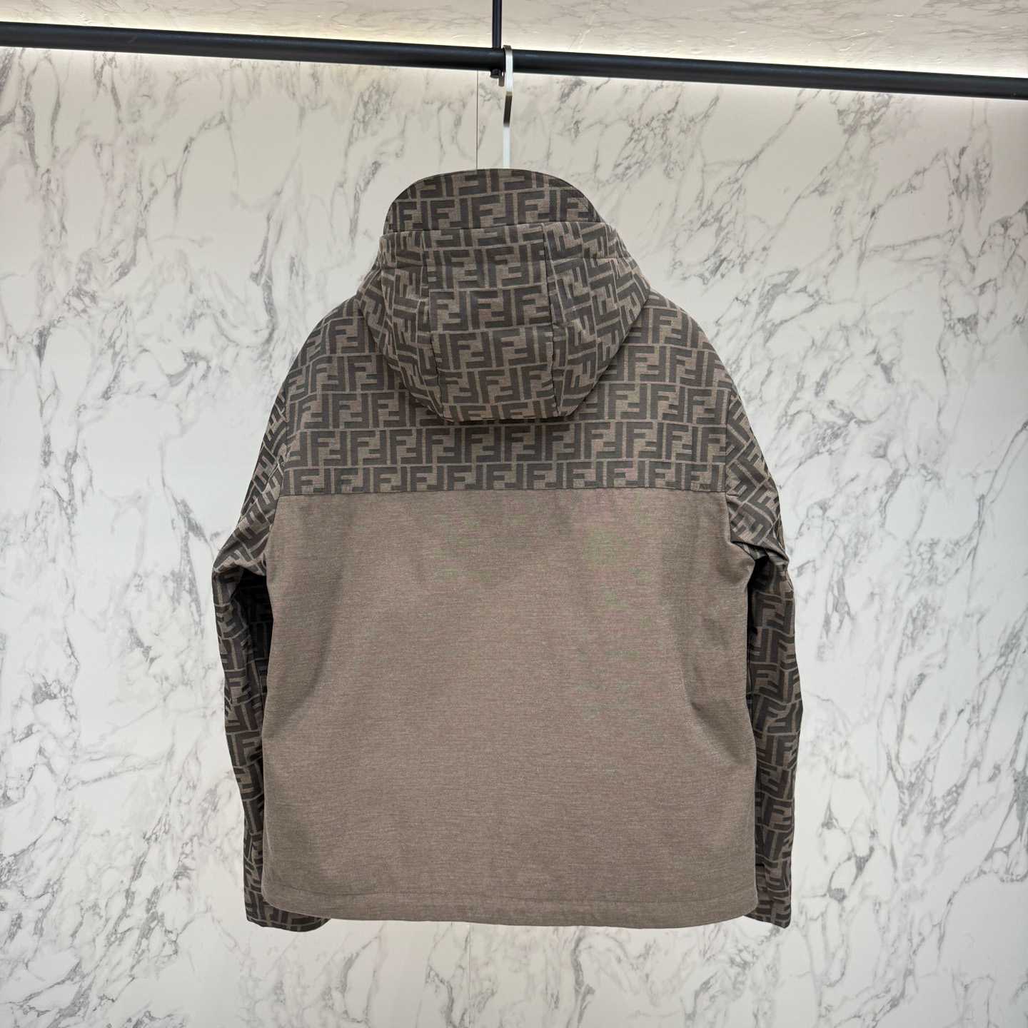 Fendi 'FF Denim Tech' Padded Jacket - EUR FASHION