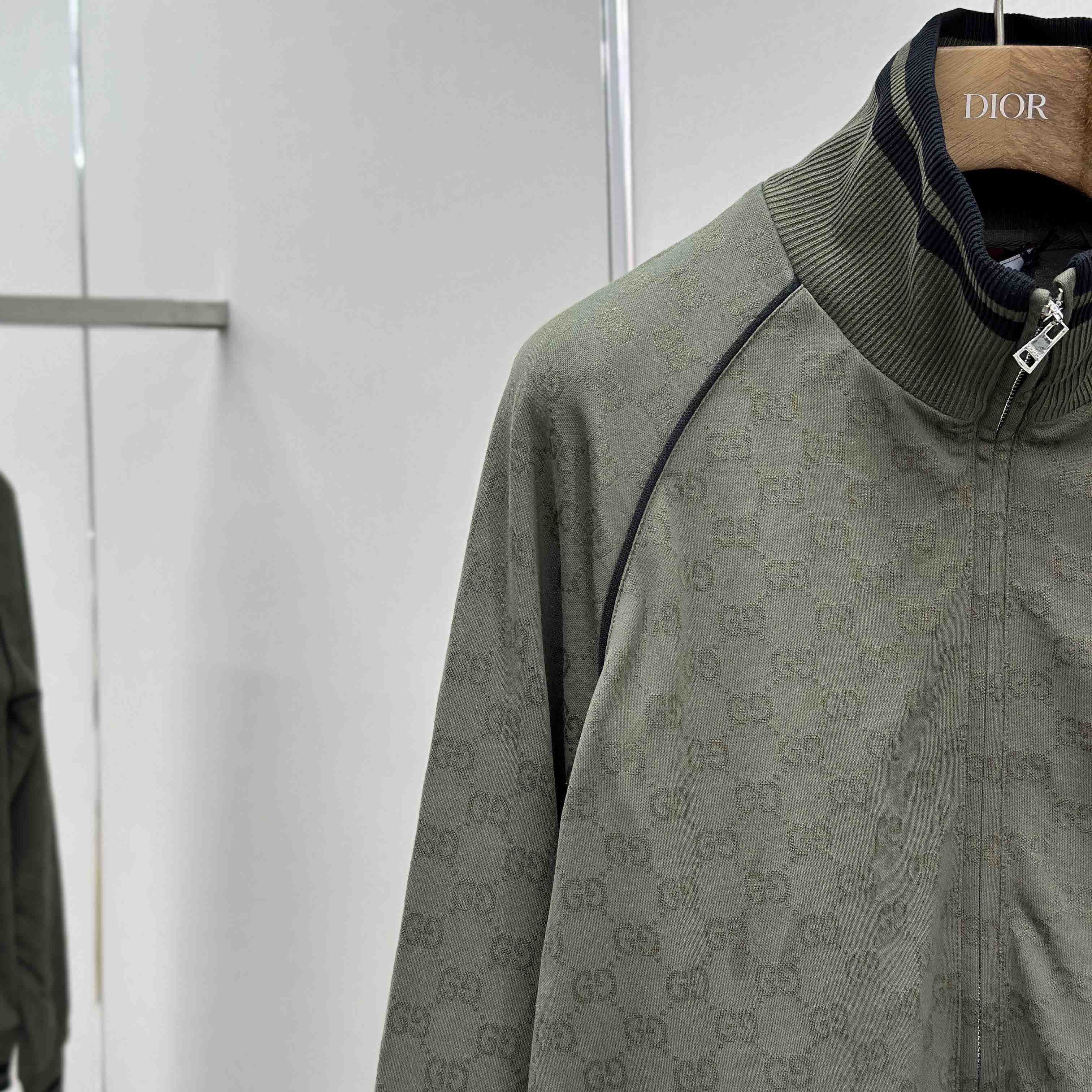 Gucci GG jersey jacquard Zip Jacket - EUR FASHION