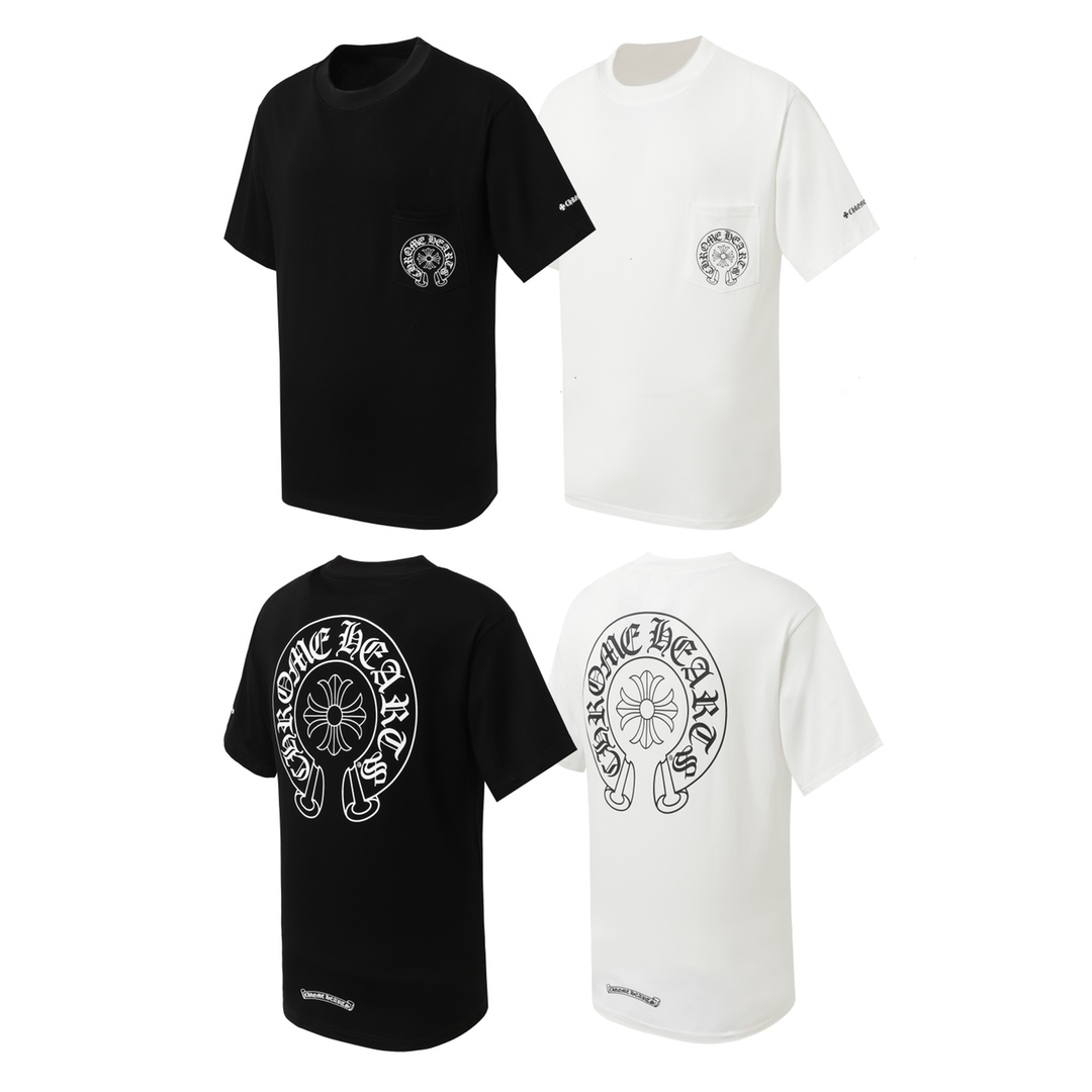 Chrome Hearts Cotton Tee - EUR FASHION
