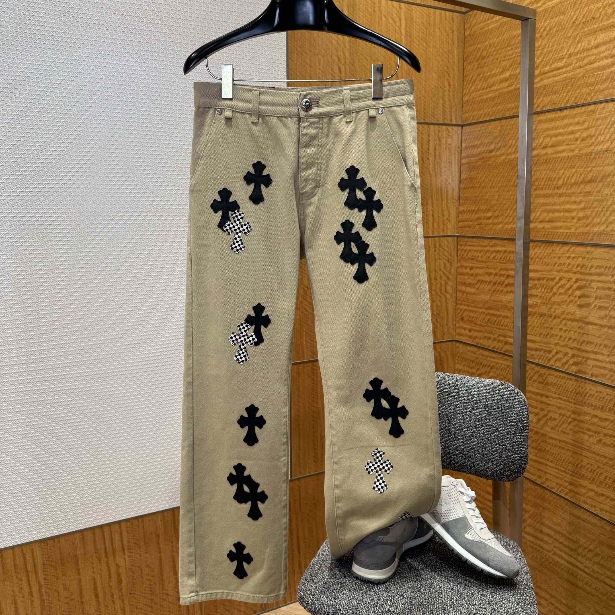 Chrome Hearts Jeans - EUR FASHION
