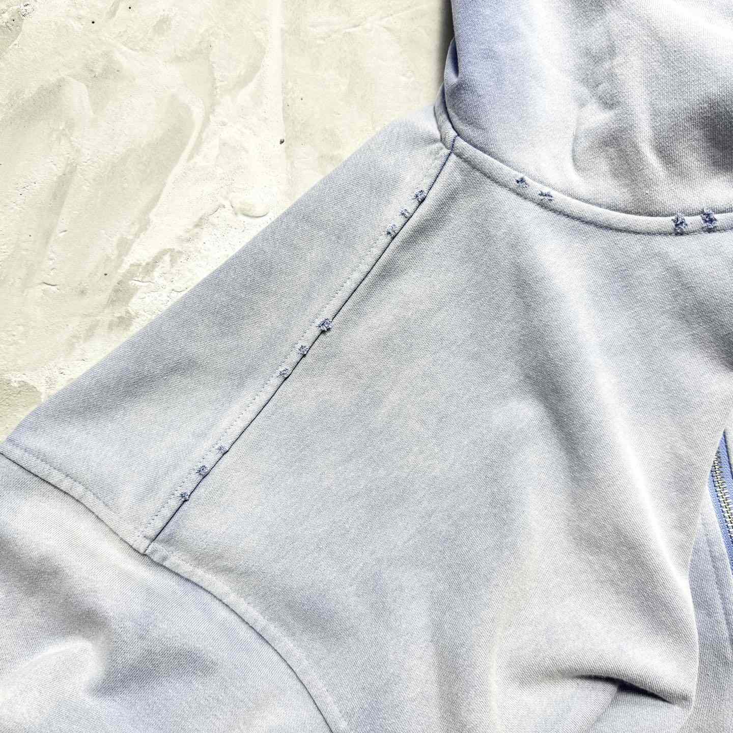 Enfants Riches Déprimés Cotton Jersey Zip-Up Hoodie - EUR FASHION