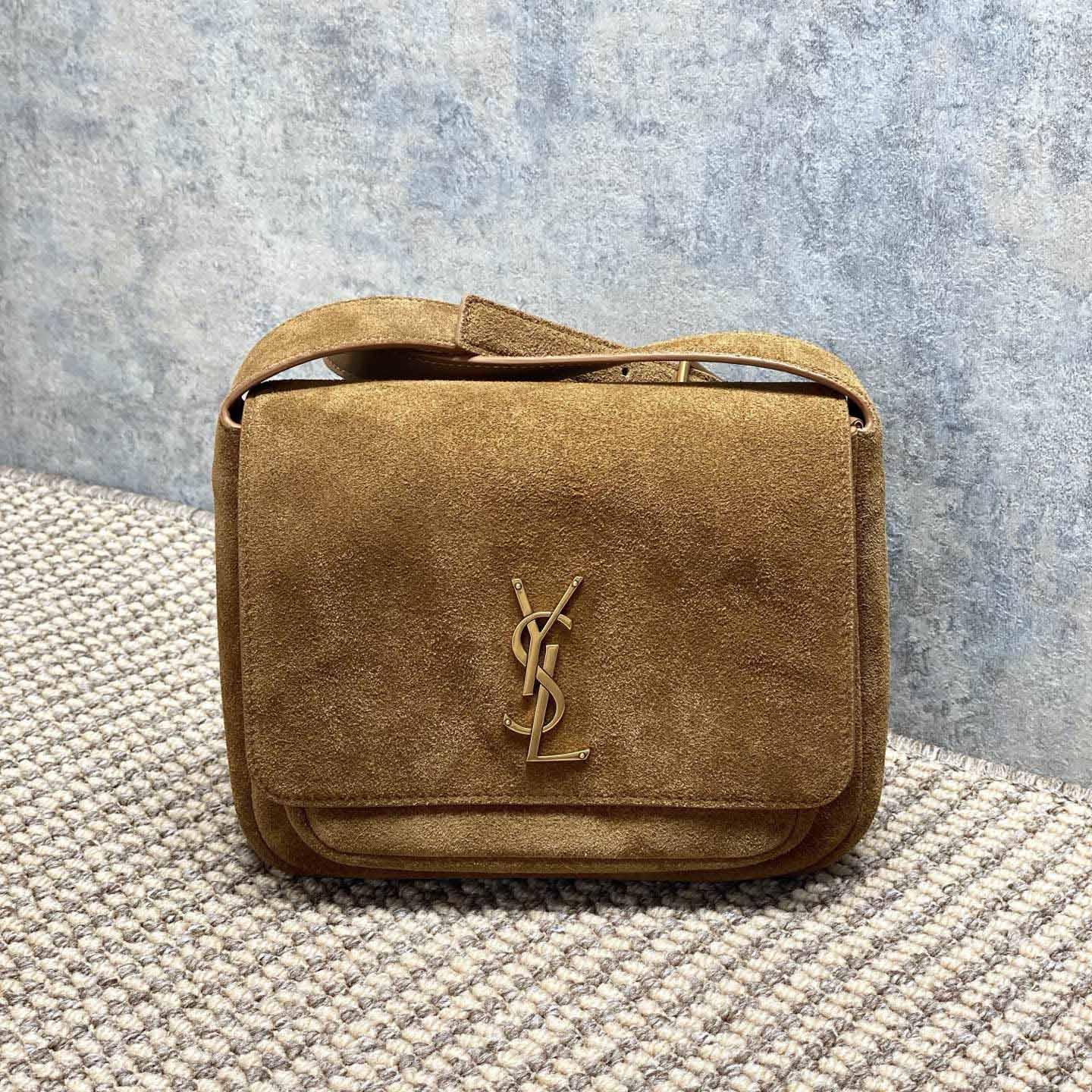 Saint Laurent Niki Satchel In Suede - EUR FASHION