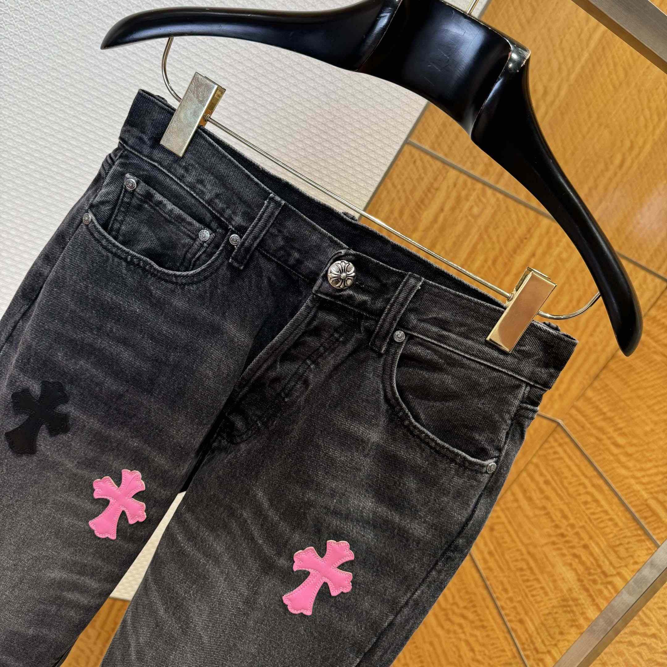 Chrome Hearts Jeans - EUR FASHION