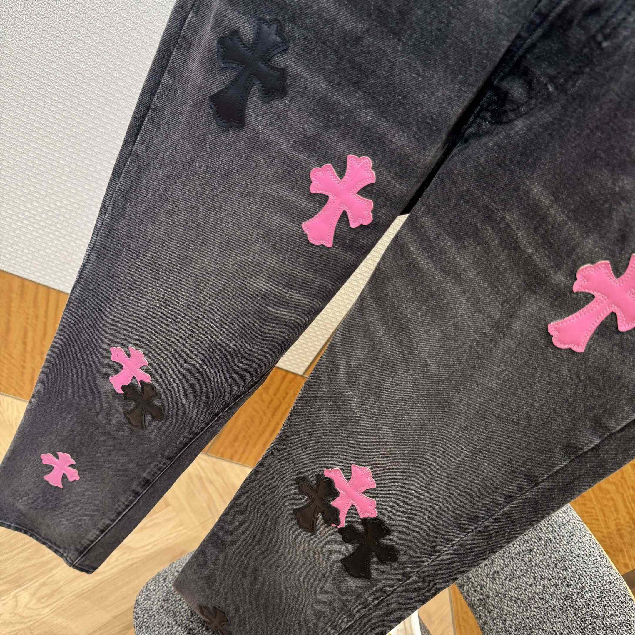 Chrome Hearts Jeans - EUR FASHION