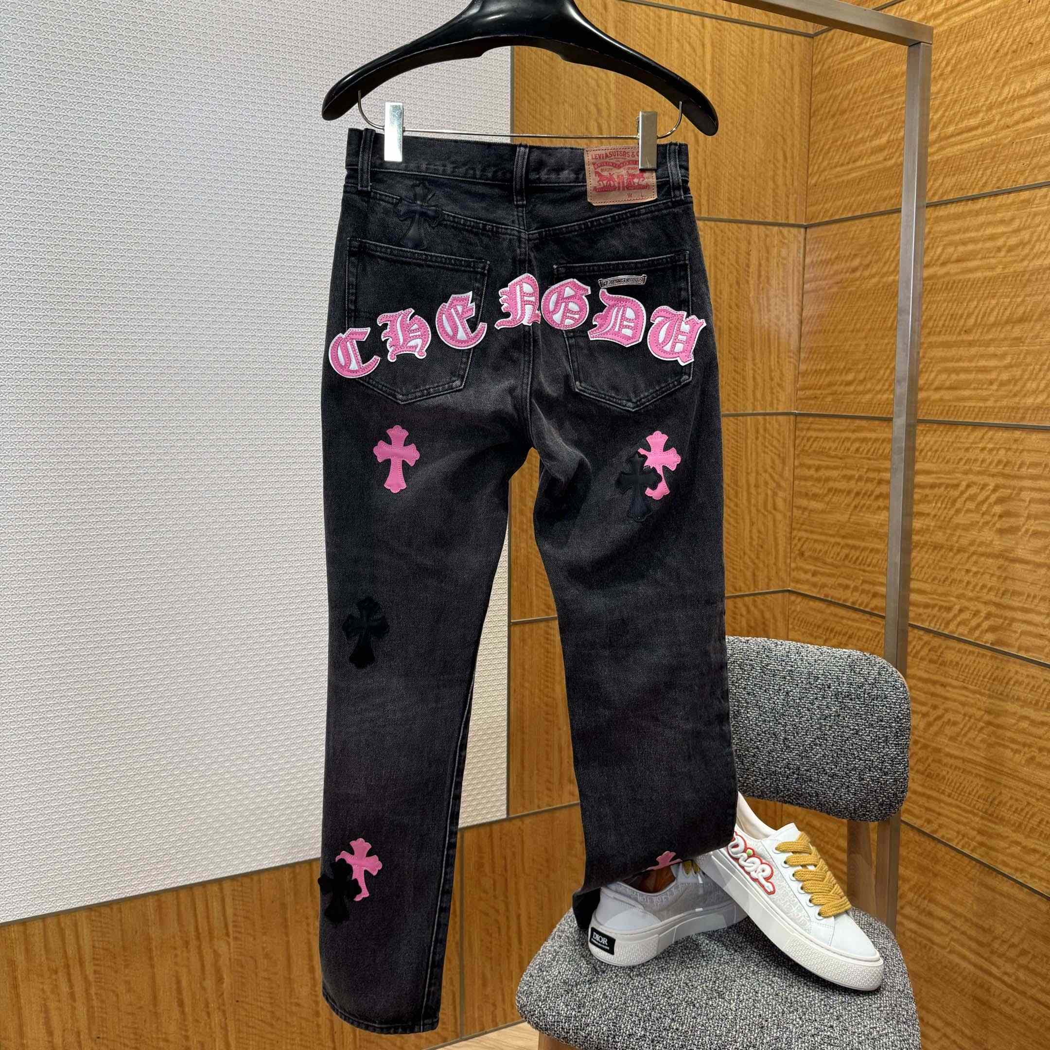 Chrome Hearts Jeans - EUR FASHION