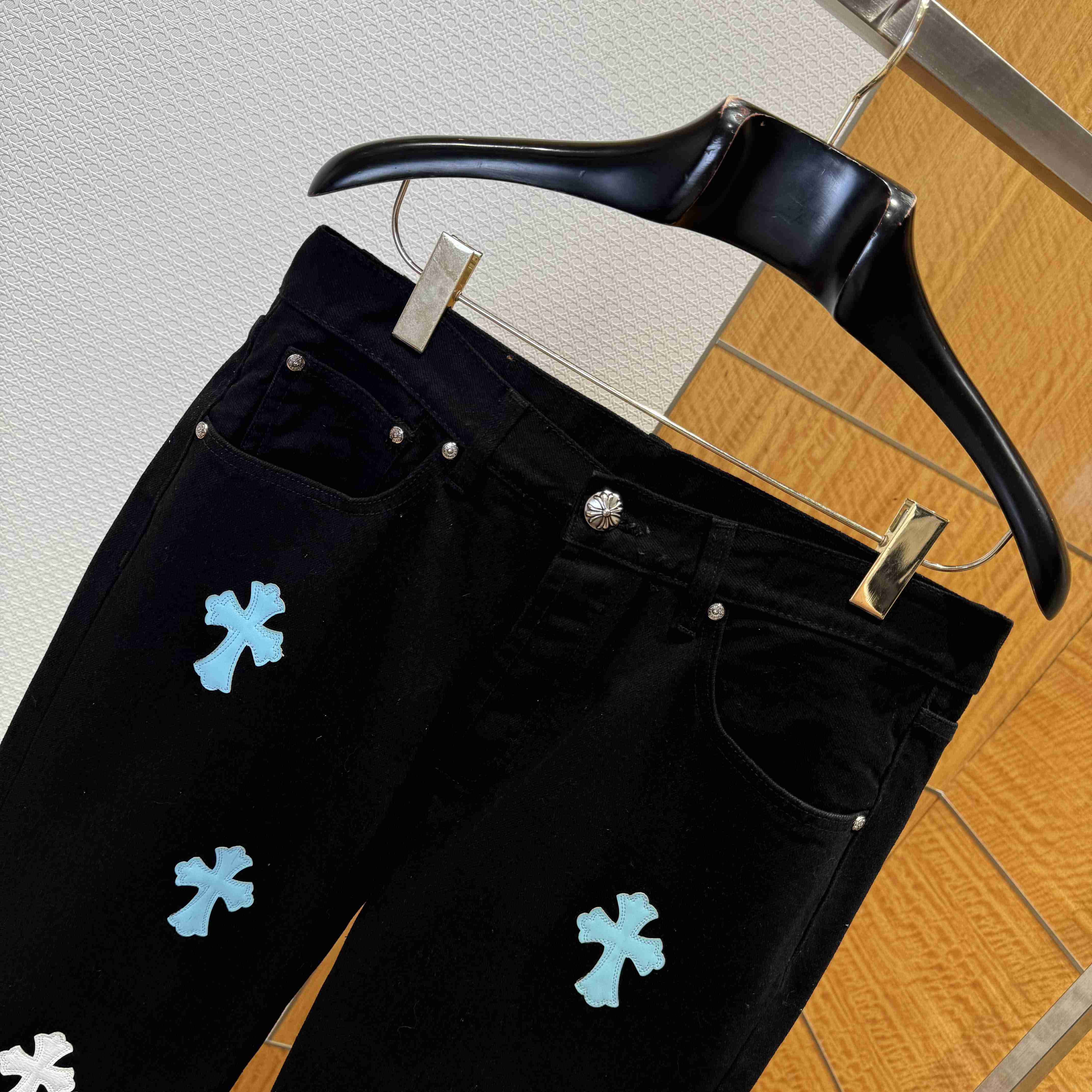 Chrome Hearts Jeans - EUR FASHION