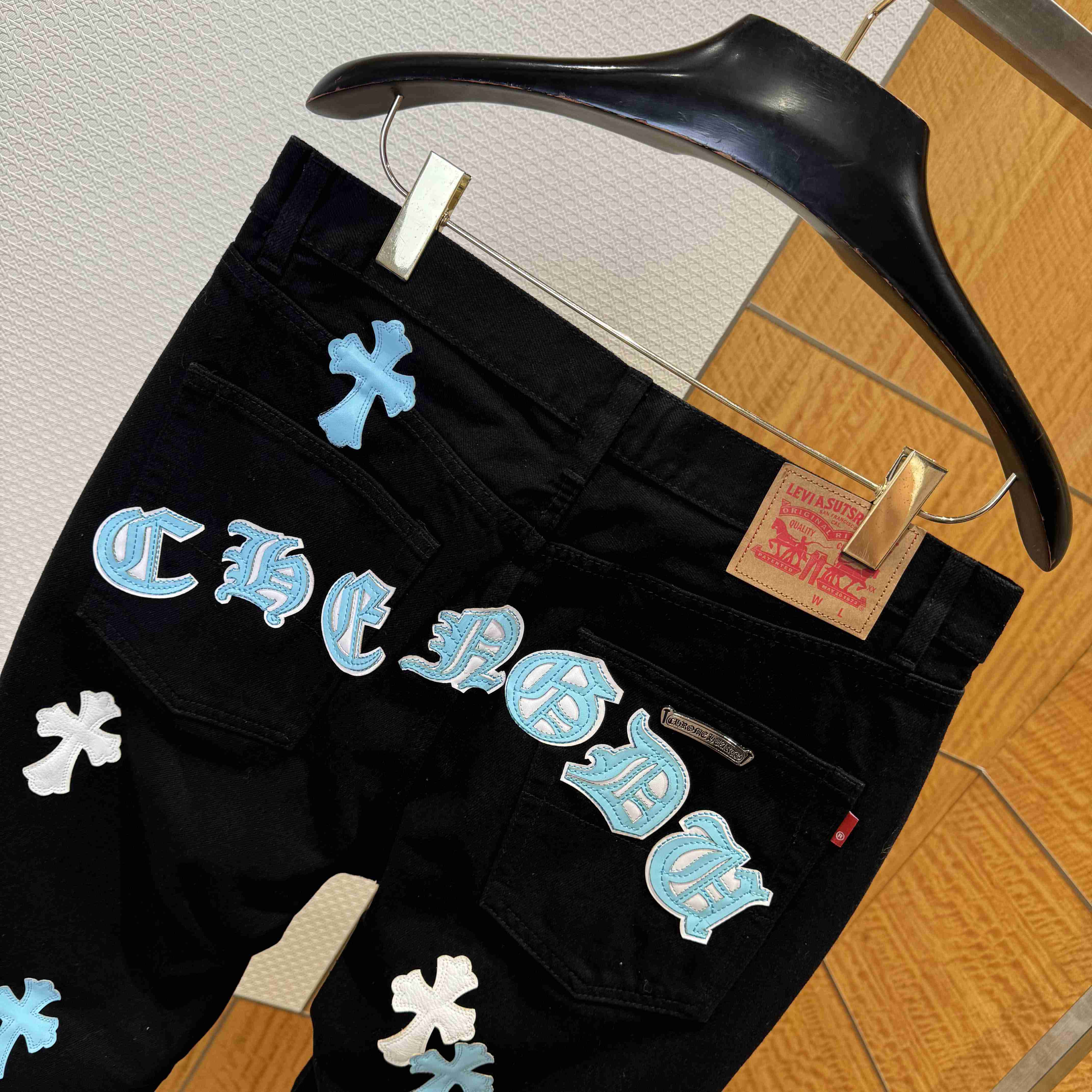 Chrome Hearts Jeans - EUR FASHION
