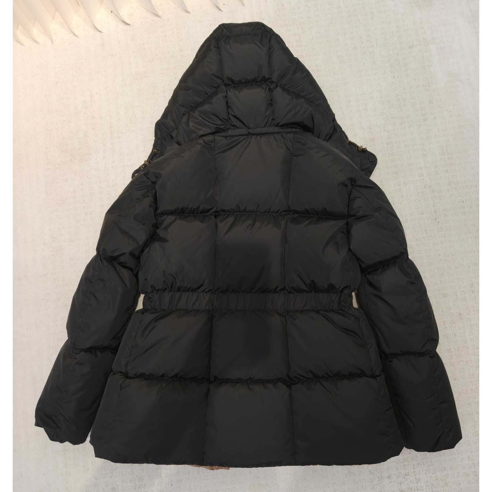 Moncler Agneux Square-Quilted Hooded Short Down Jacket - EUR FASHION